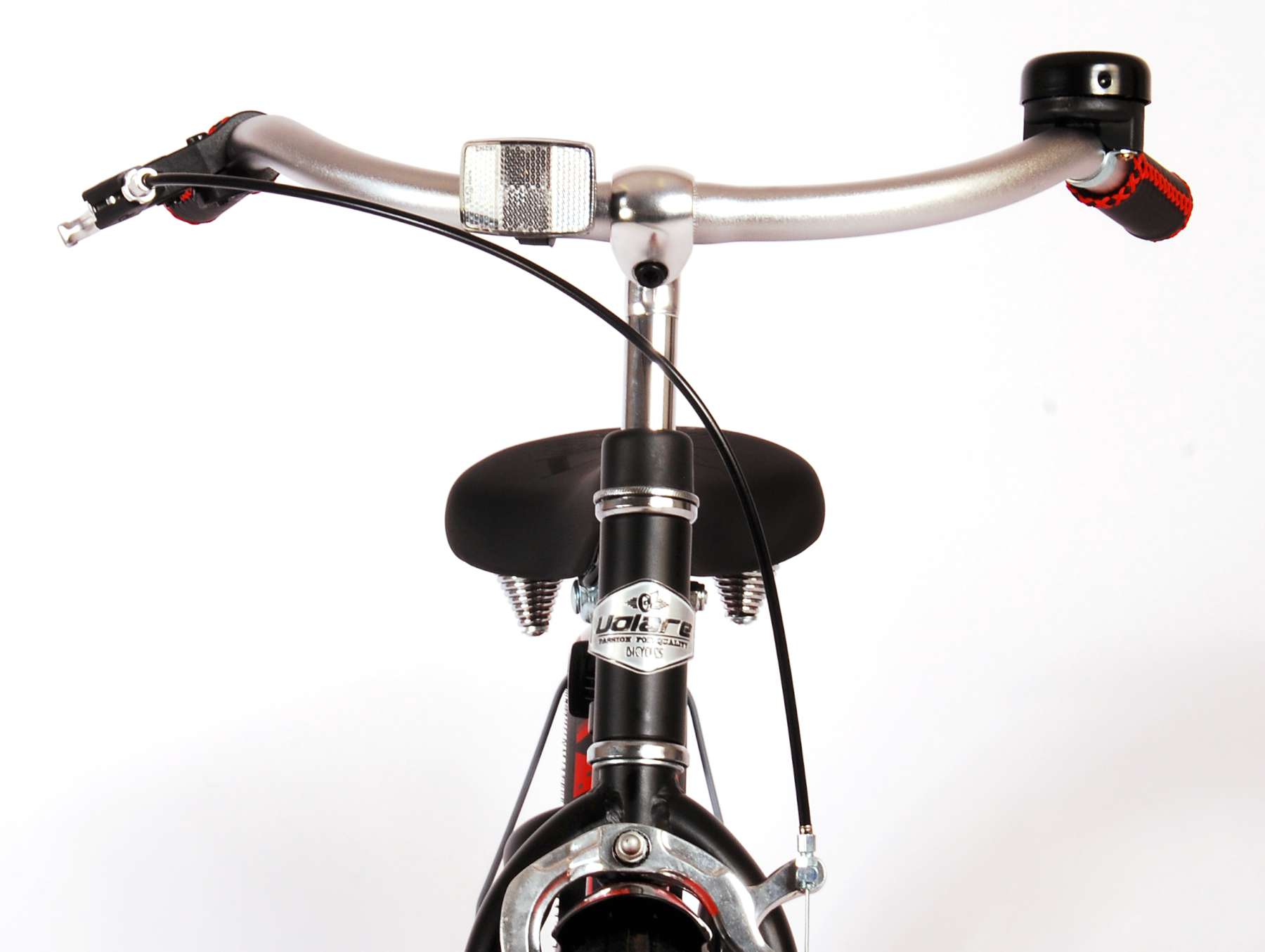 Volare Miracle Cruiser Kinderfiets – Jongens – 16 inch – Mat Zwart – Prime Collection