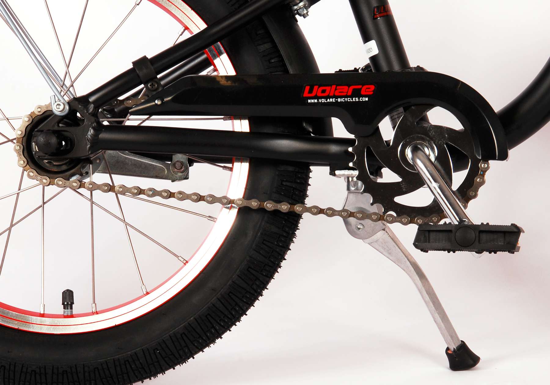 Volare Miracle Cruiser Kinderfiets – Jongens – 16 inch – Mat Zwart – Prime Collection