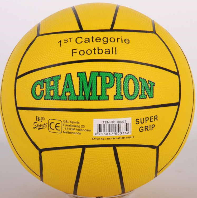 Straatvoetbal Champion – Rubber – maat 5 – 380-420 gram – Verschillende Kleuren – Assorti
