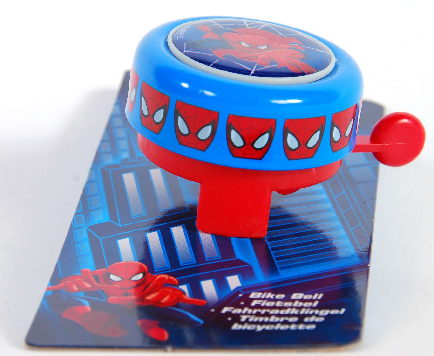 Spider-Man Fietsbel – Jongens – Blauw