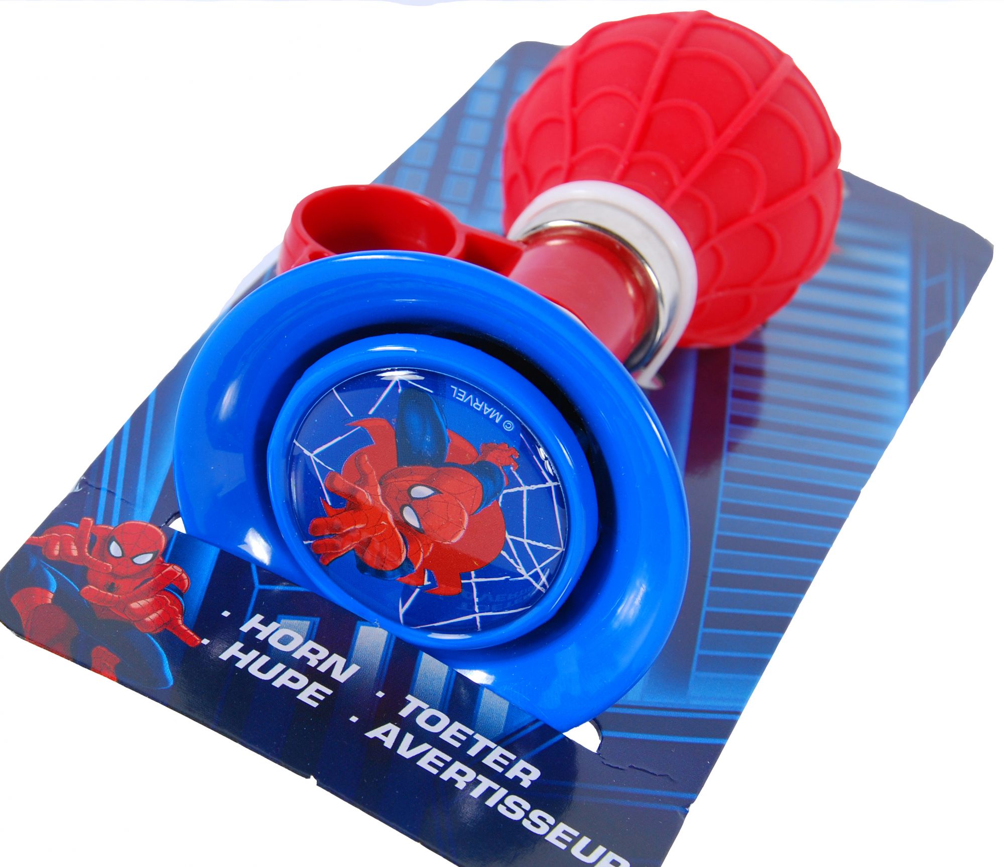 Spider-Man Fietstoeter – Jongens – Rood Blauw