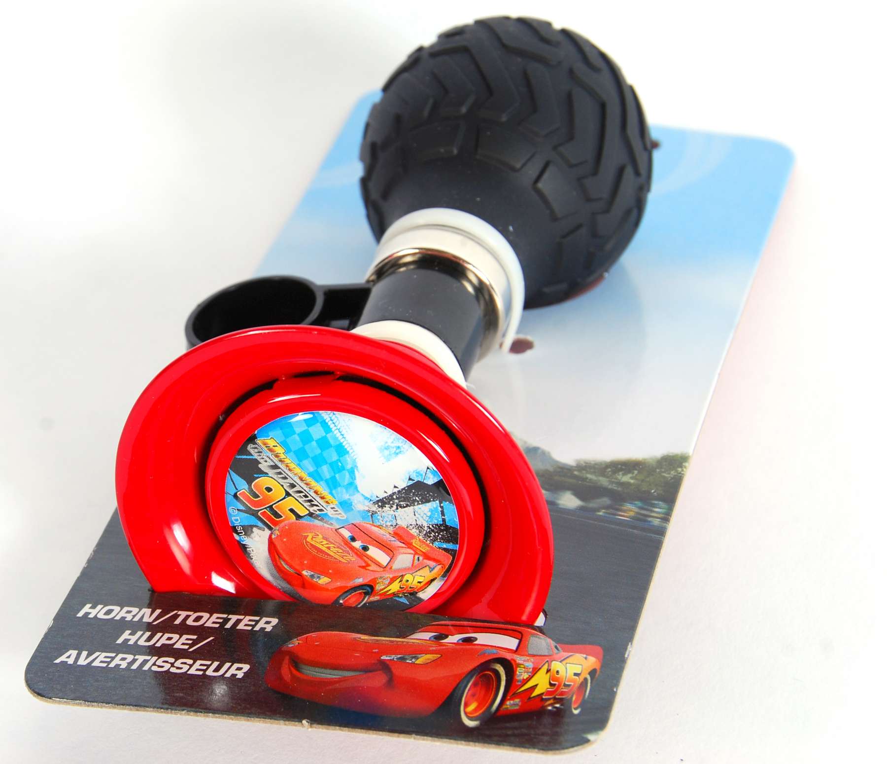 Disney Cars Fietstoeter – Jongens – Rood Zwart