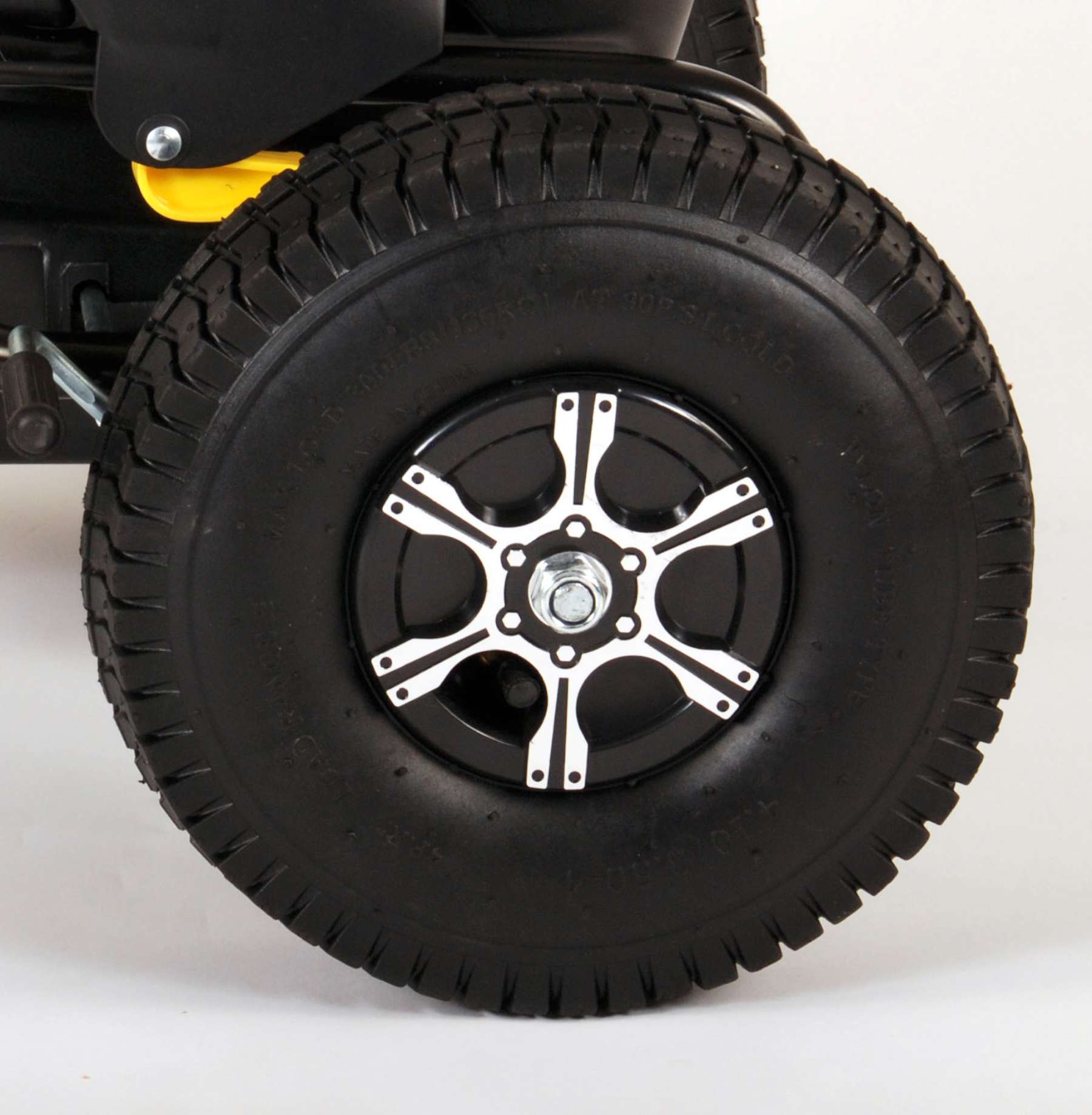 Volare Go Kart Racing Car – Jongens – Groot – Luchtbanden – Zwart