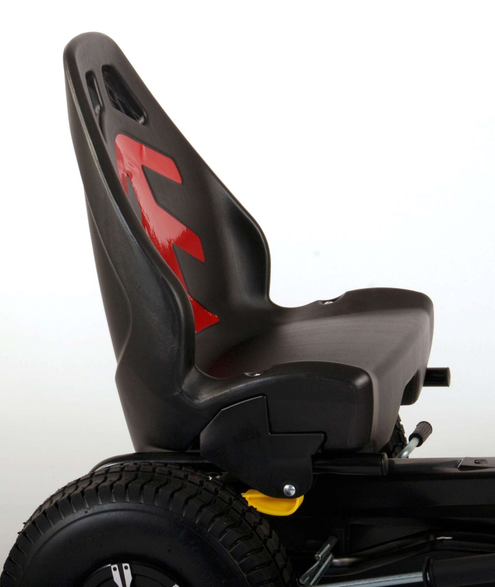 Volare Go Kart Racing Car – Jongens – Groot – Luchtbanden – Zwart