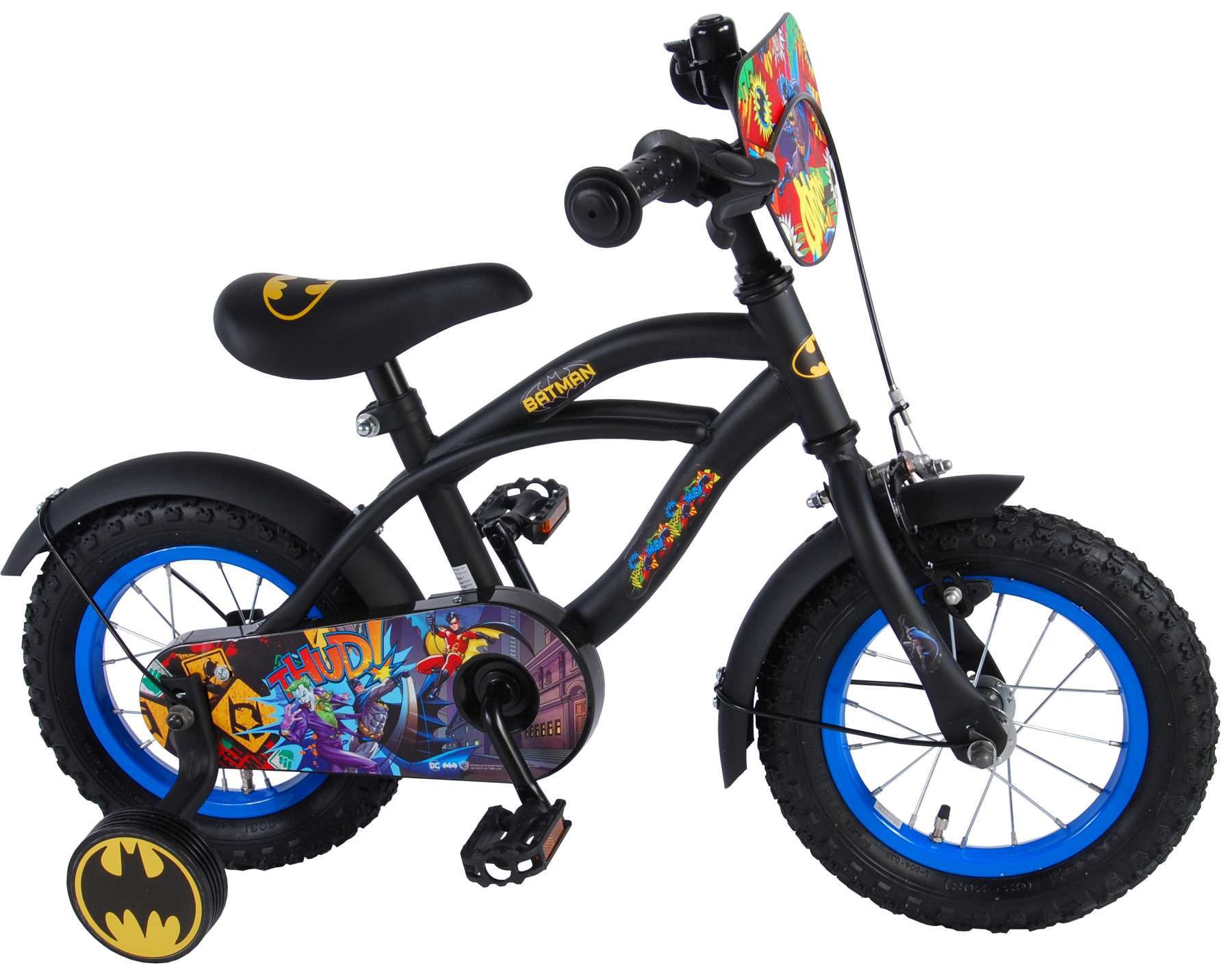 Batman Kinderfiets – Jongens – 12 inch – Zwart
