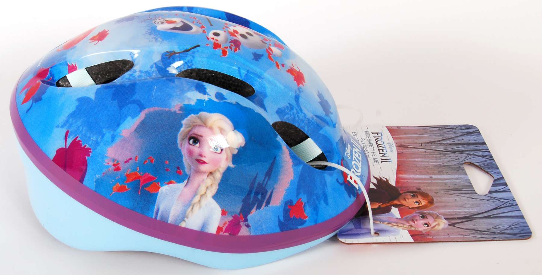 Disney Frozen 2 Meisjes Fietshelm – Skatehelm – 52-56 cm