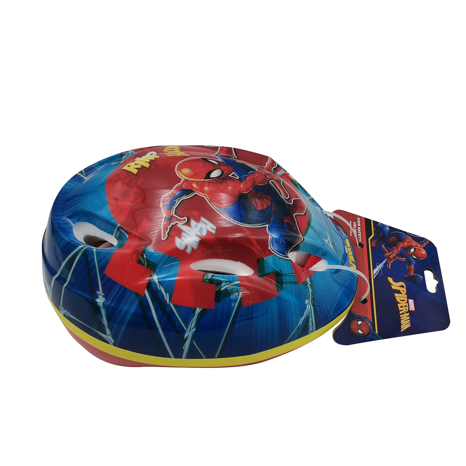 Marvel Spiderman Fietshelm – Blauw Rood – 51 – 55 cm