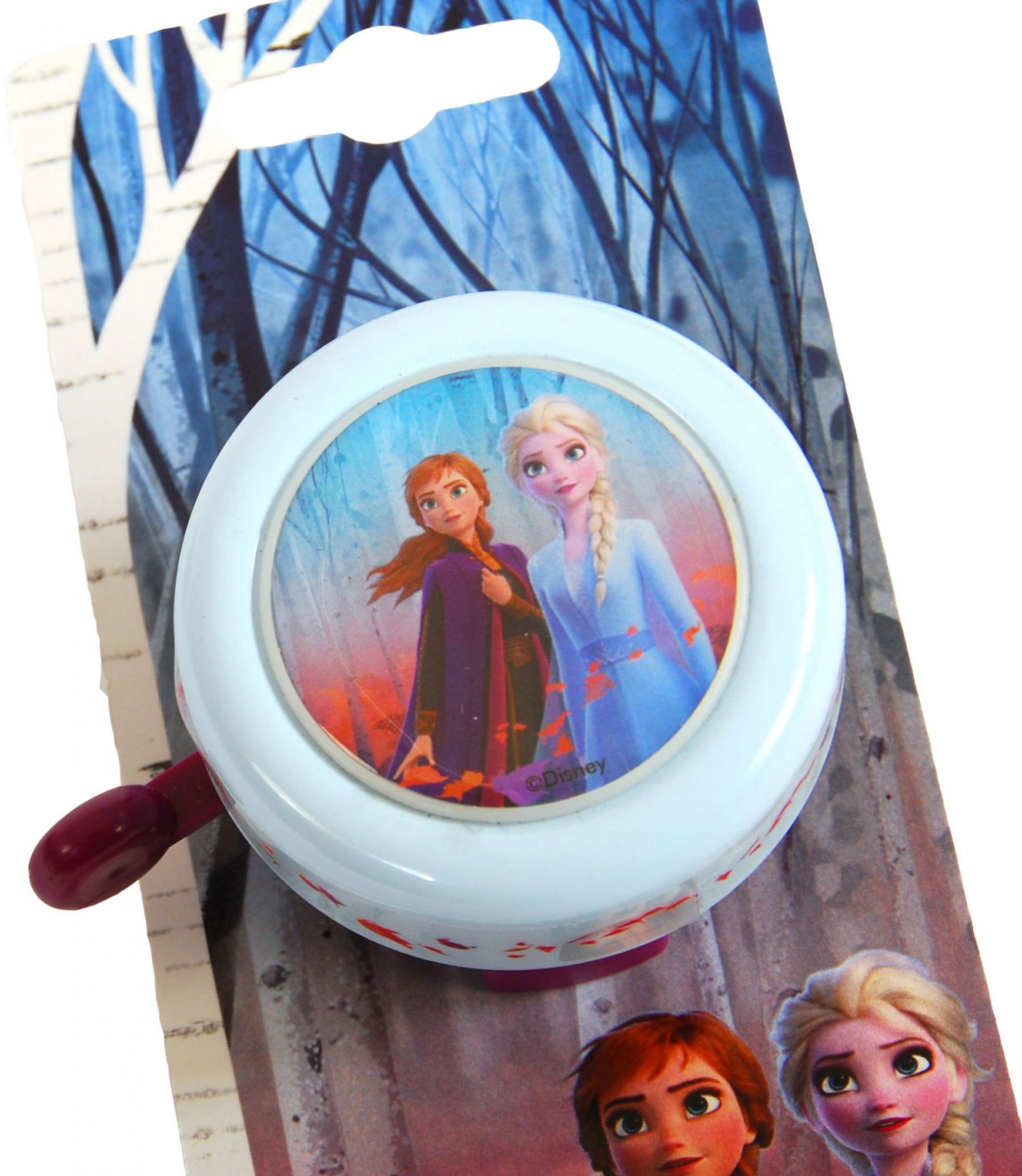 Disney Frozen 2 Fietsbel – Meisjes – Licht Blauw Paars
