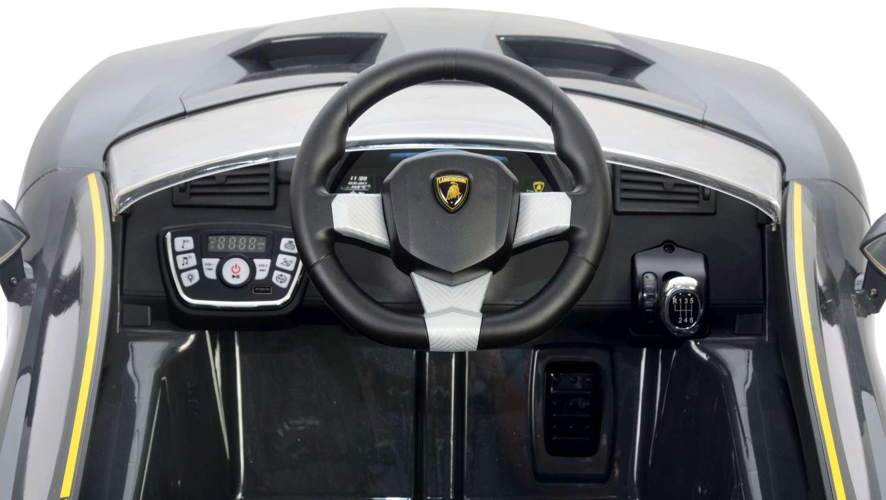 Lamborghini Centenario – Grijs – Elektrische Auto –  met Afstandsbediening – 12 Volt