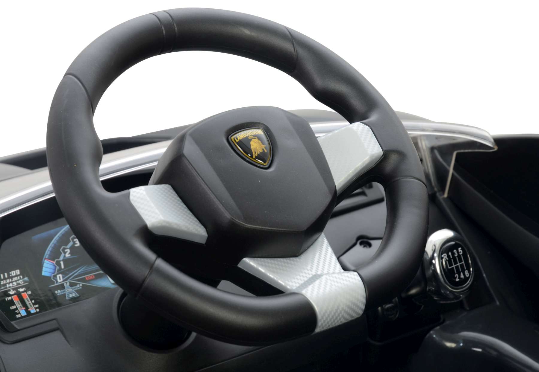 Lamborghini Centenario – Grijs – Elektrische Auto –  met Afstandsbediening – 12 Volt