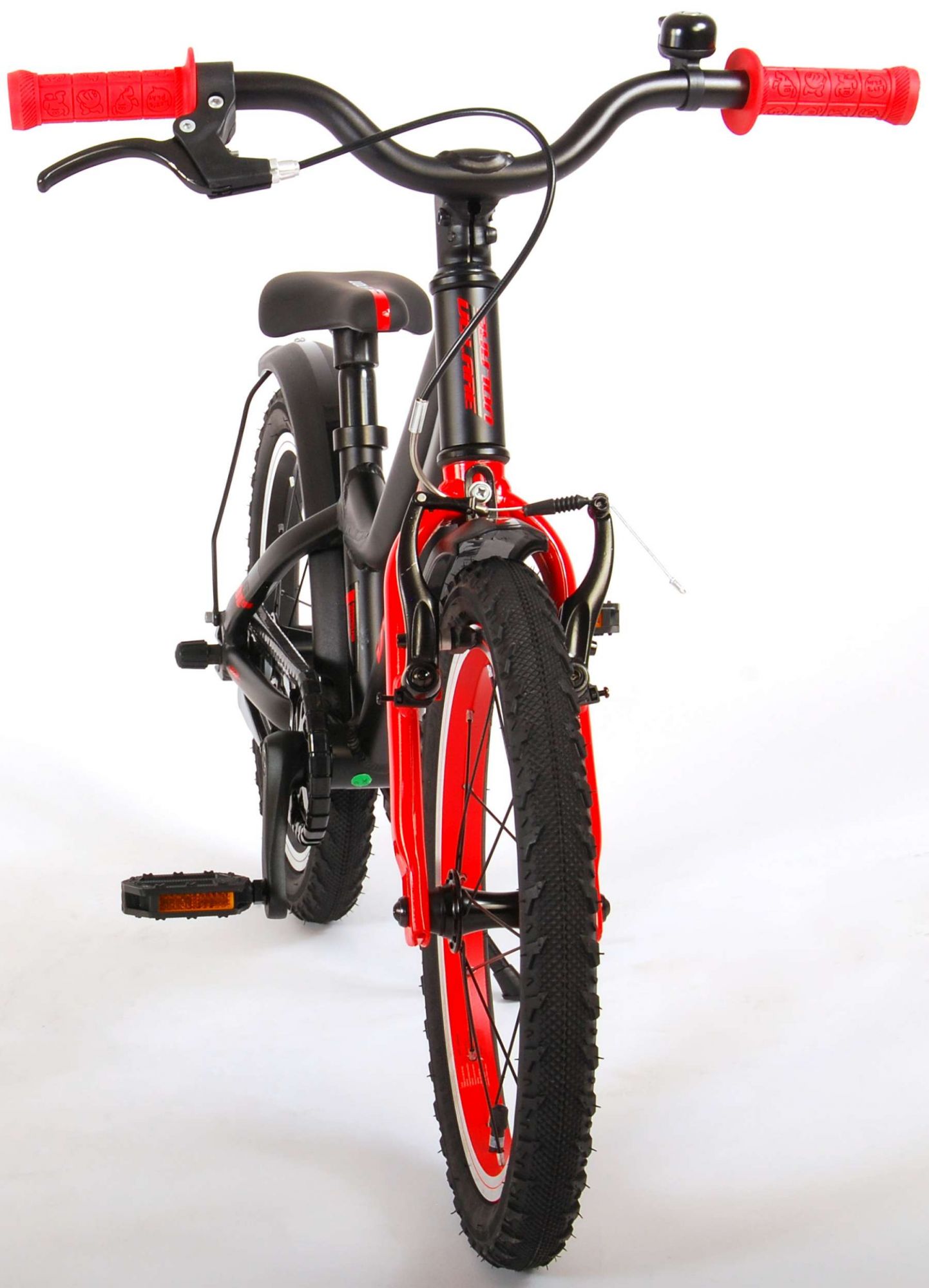 Volare Blaster Kinderfiets – Jongens – 16 inch  – Zwart/Rood – Prime Collection