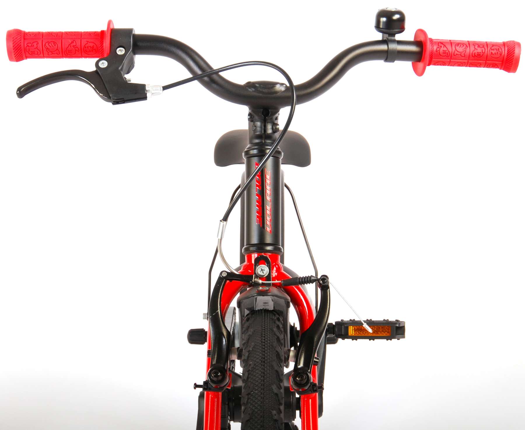 Volare Blaster Kinderfiets – Jongens – 16 inch  – Zwart/Rood – Prime Collection