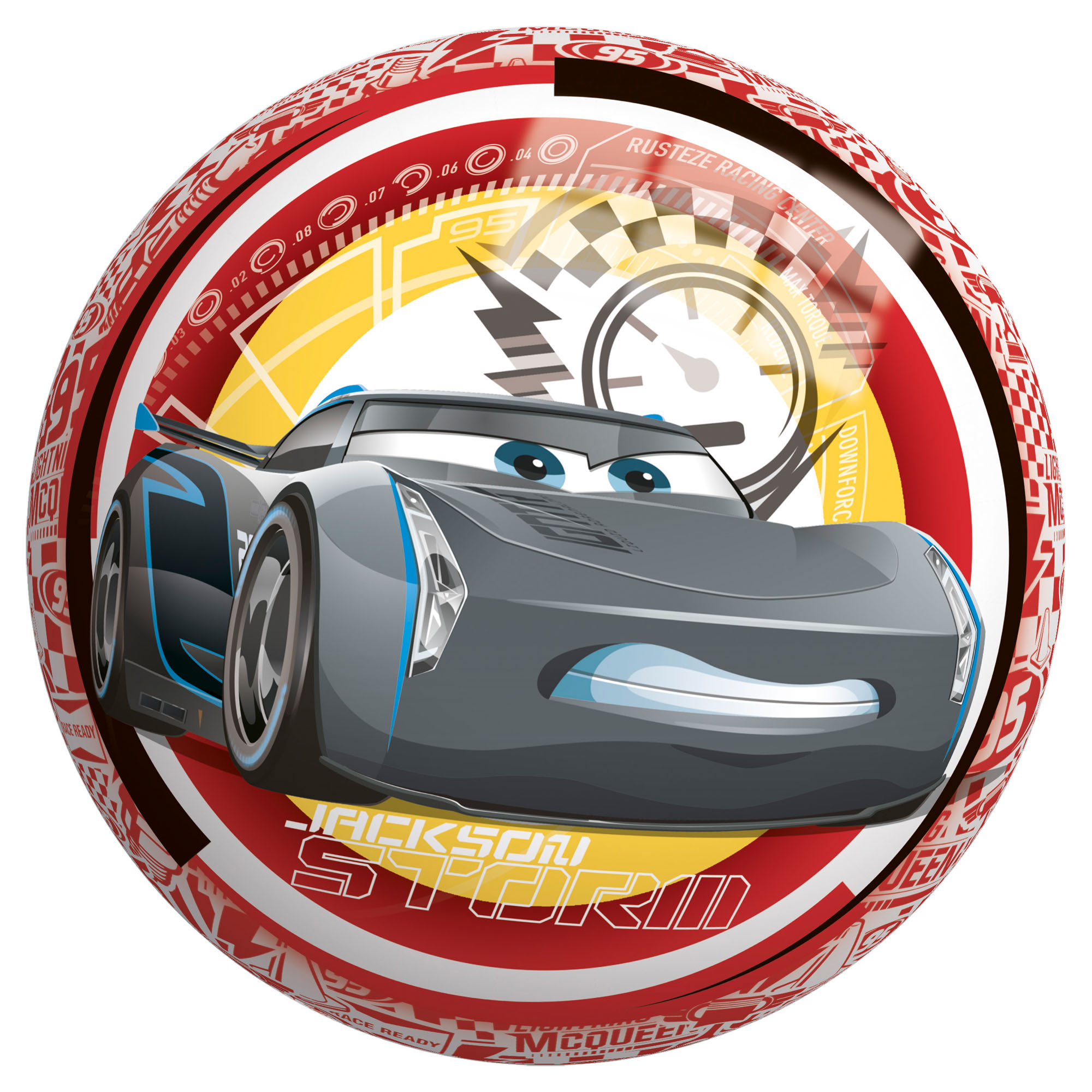 Cars Lichtgewicht Bal – 13 cm
