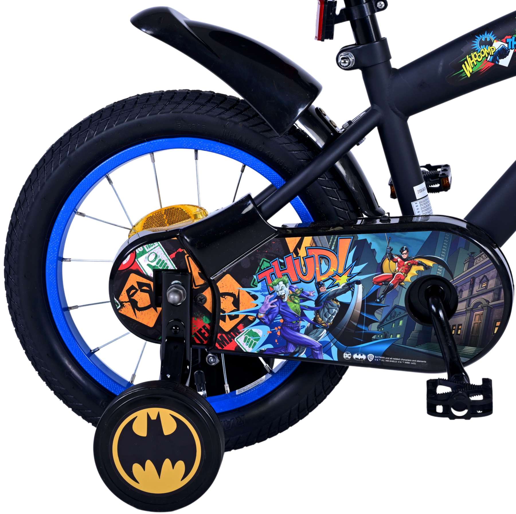 Batman Kinderfiets – Jongens – 14 inch – Zwart