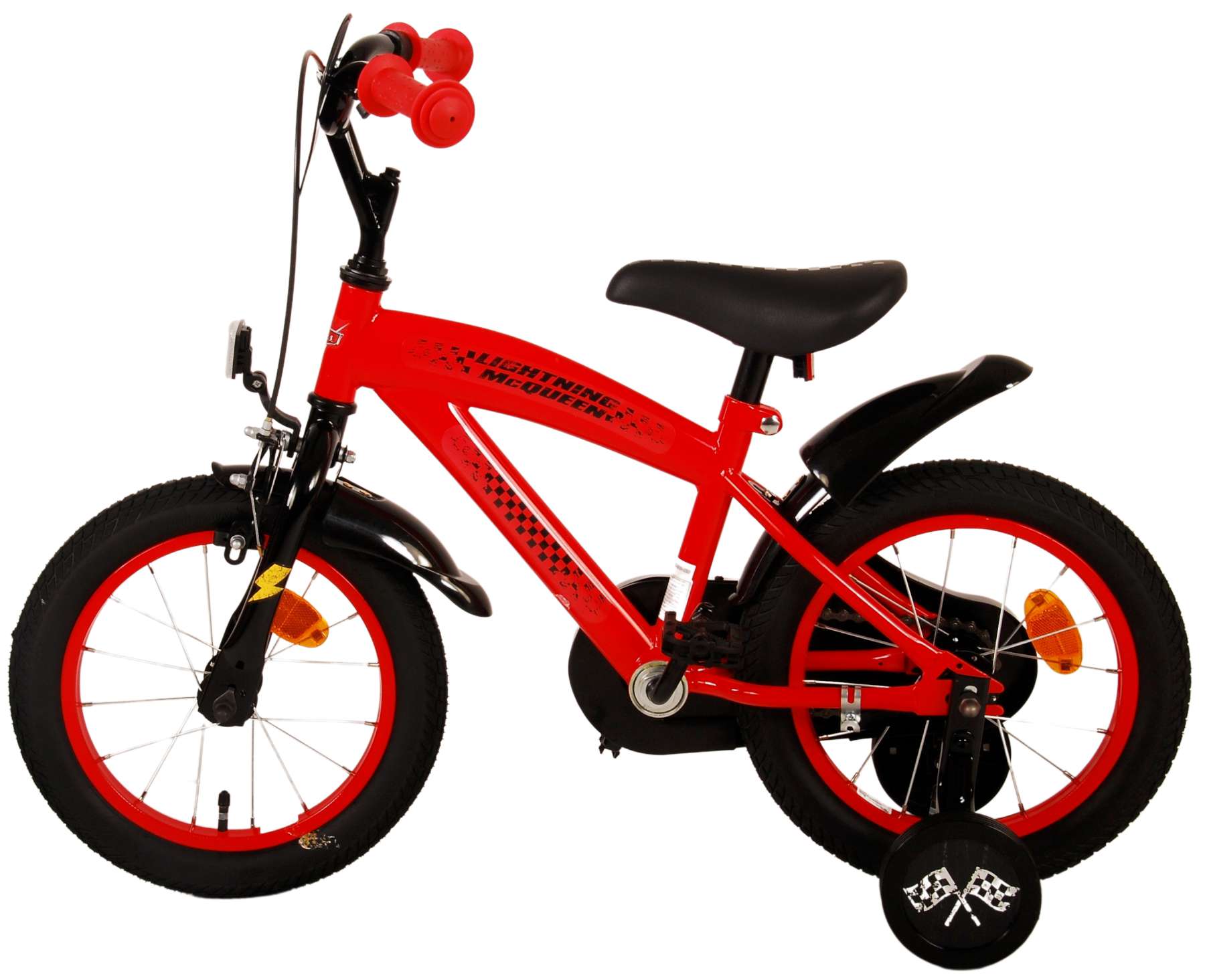 Disney Cars Kinderfiets – Jongens – 14 inch – Rood