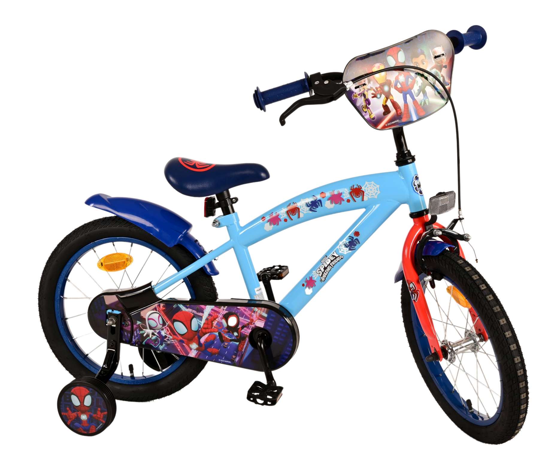 Spidey Kinderfiets – Jongens – 16 inch – Blauw