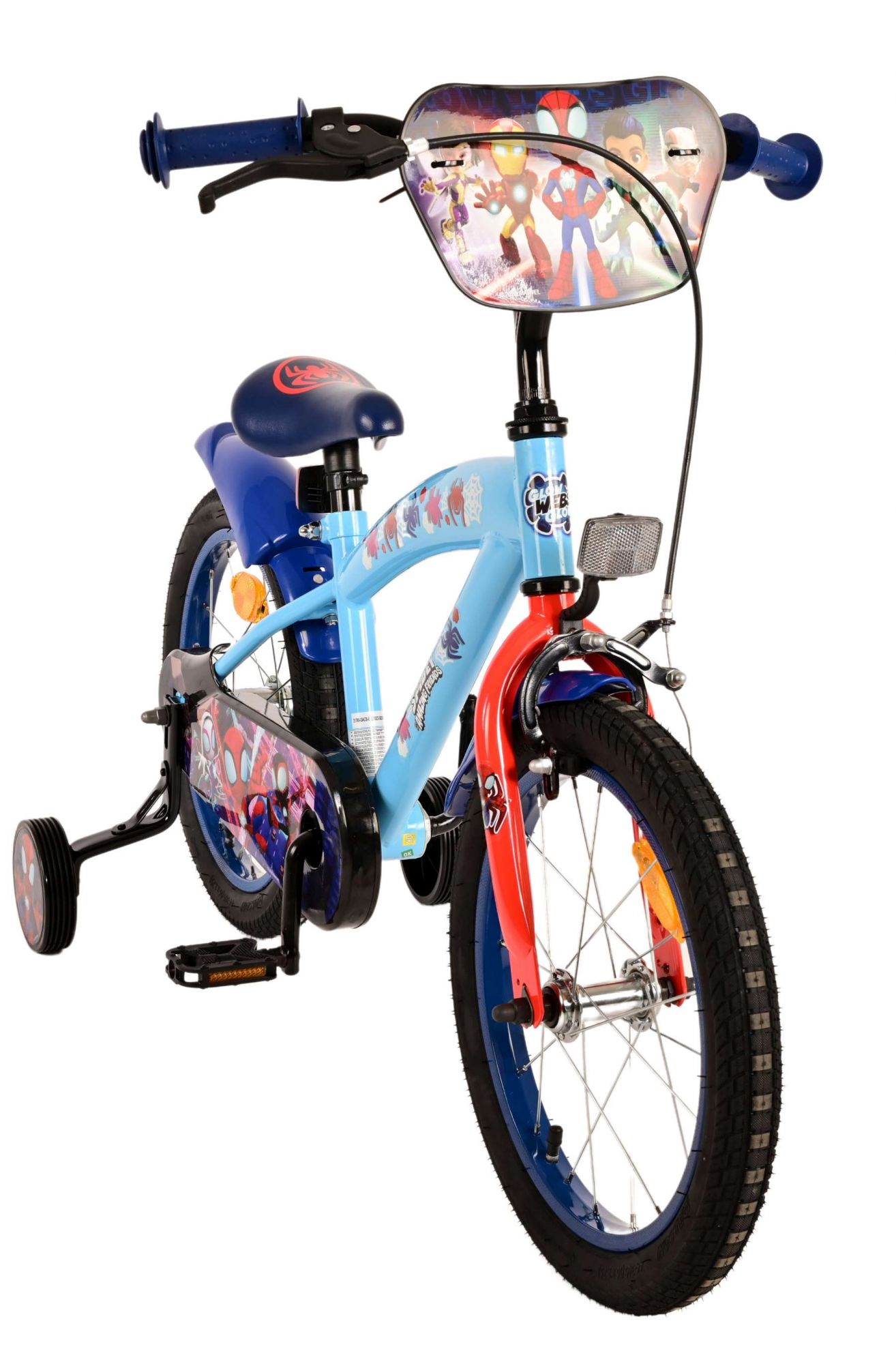 Spidey Kinderfiets – Jongens – 16 inch – Blauw