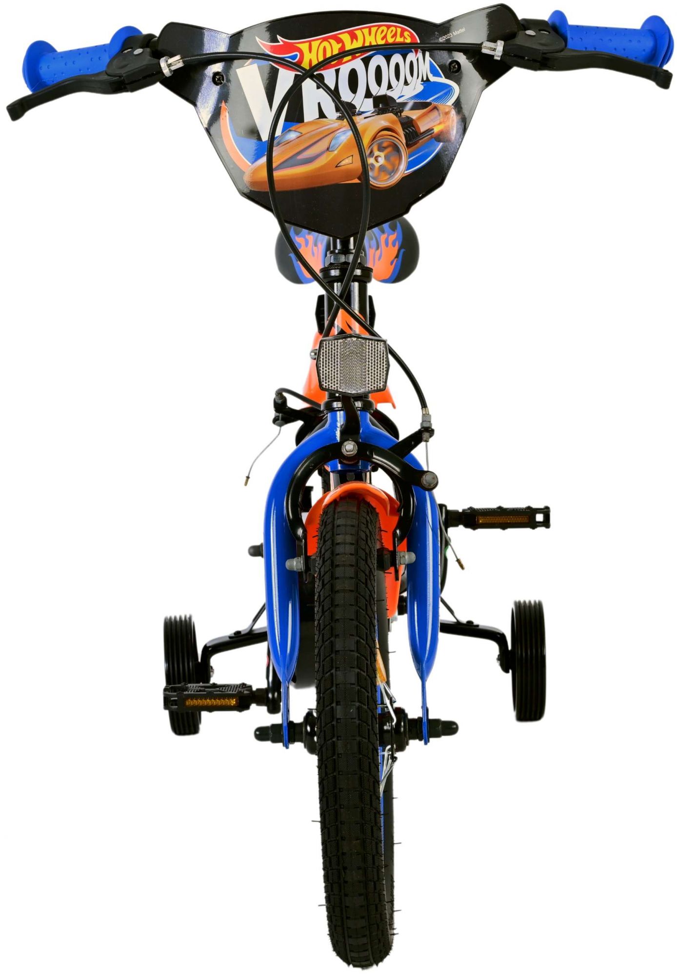 Hot Wheels Kinderfiets – Jongens – 14 inch – Zwart Oranje Blauw