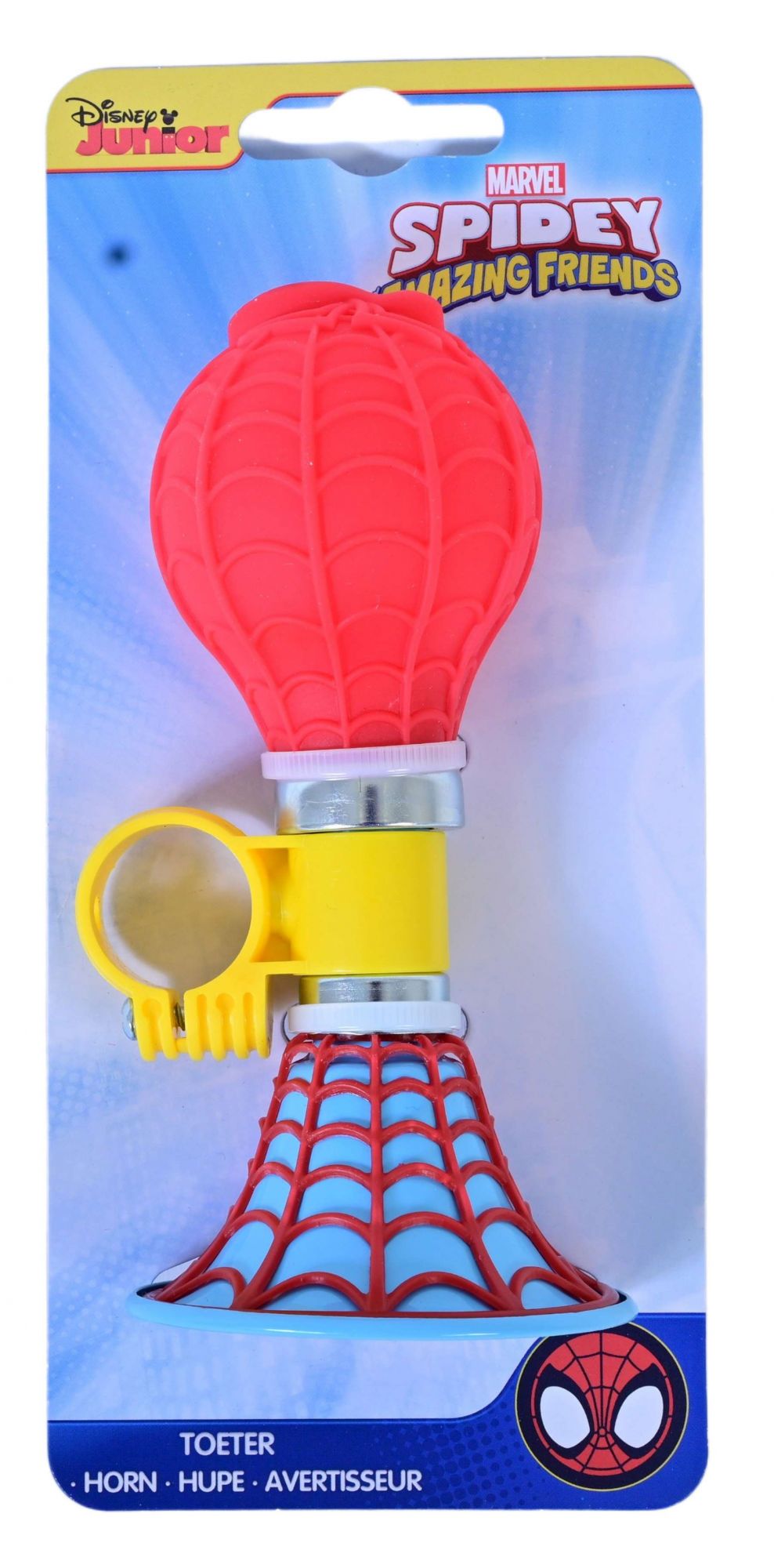 Spidey and his Amazing Friends Fietstoeter – Jongens – Rood Blauw Geel