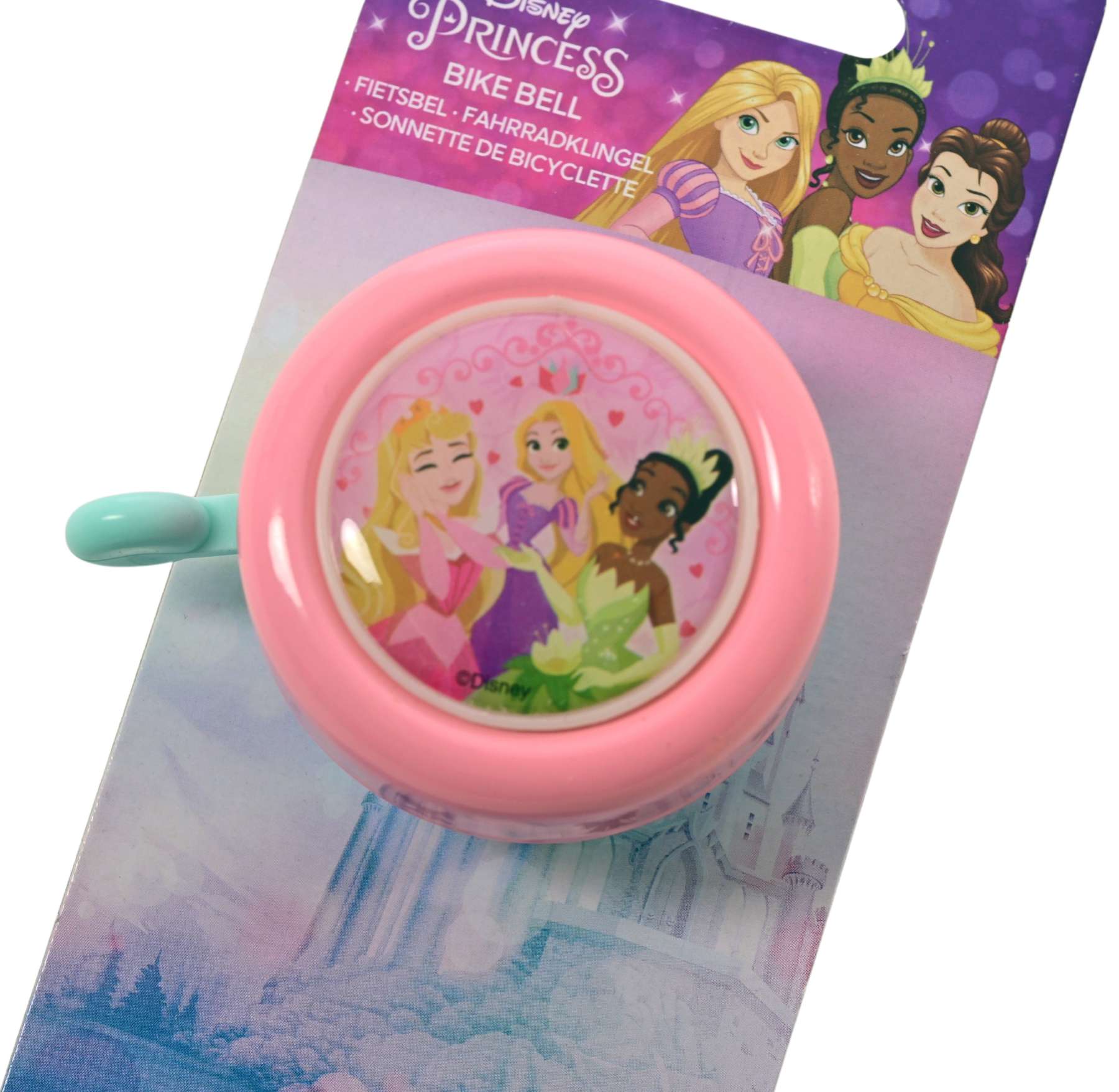 Disney Princess Fietsbel – Meisjes – Roze Blauw