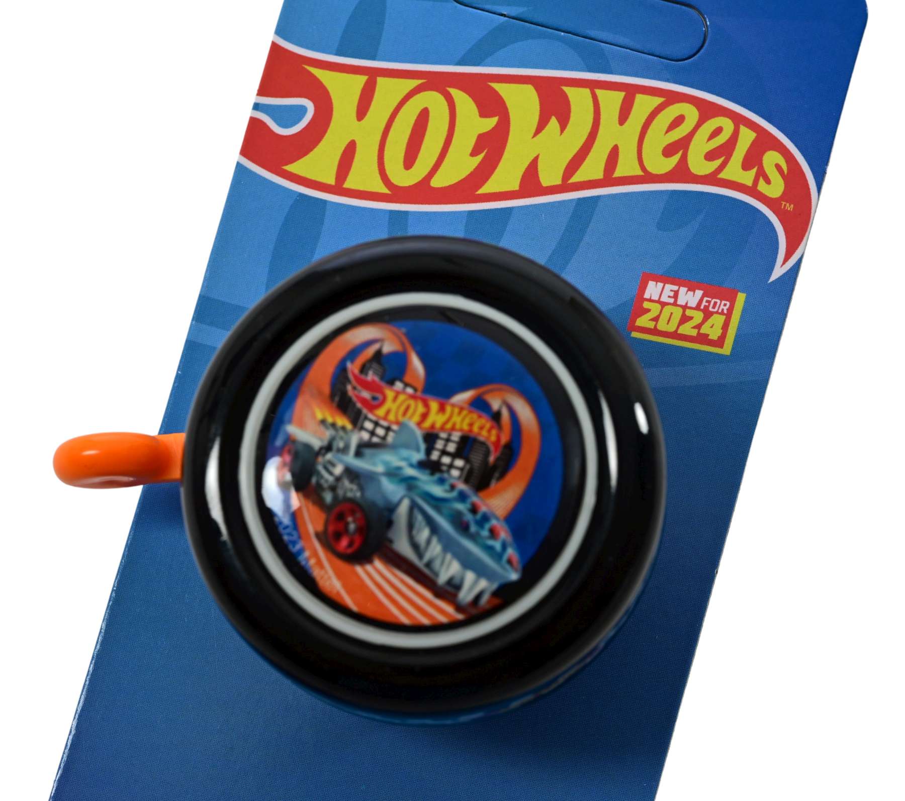 Hot Wheels Fietsbel – Jongens – Oranje – Zwart
