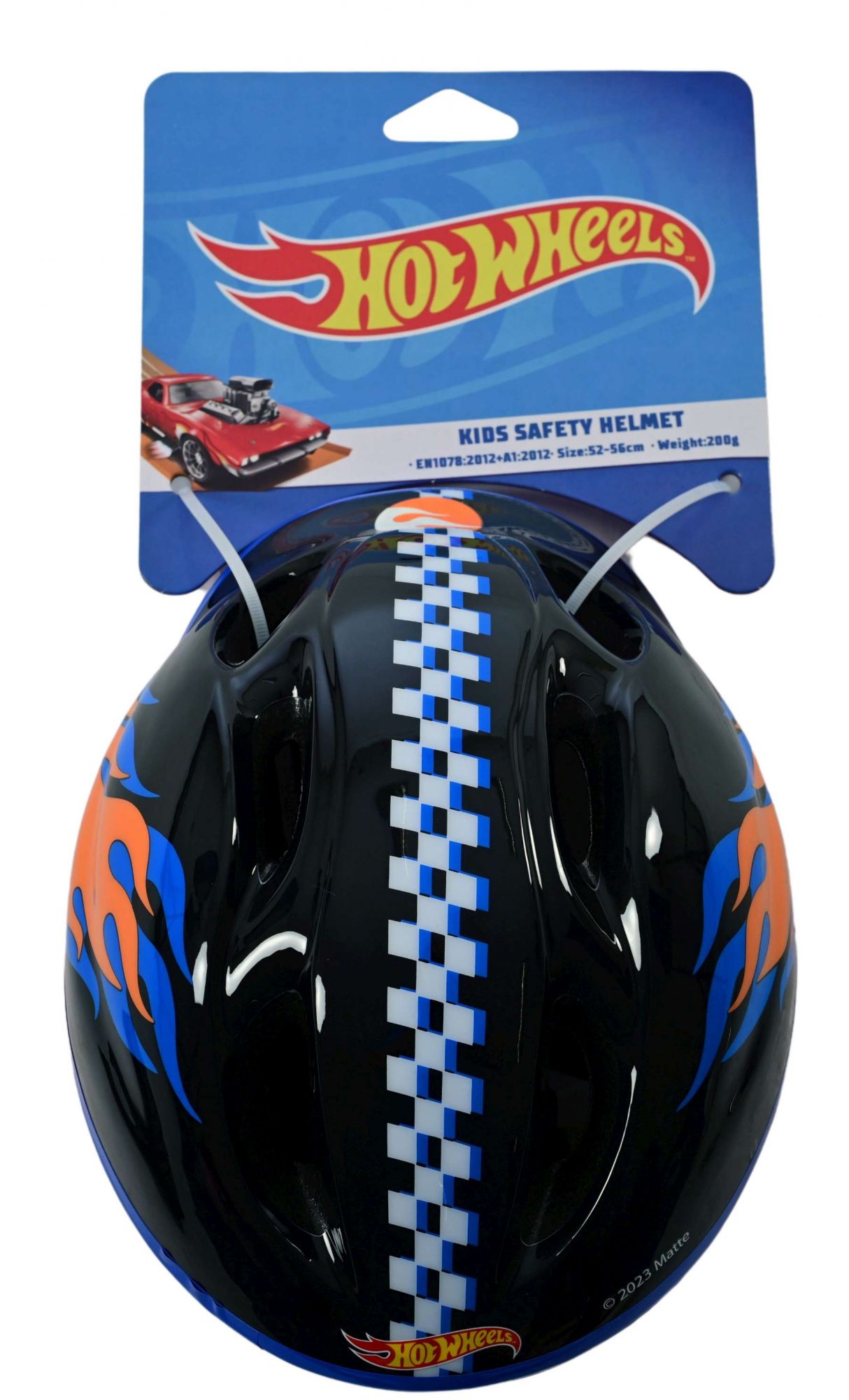 Hot Wheels Fietshelm – 52-56 cm