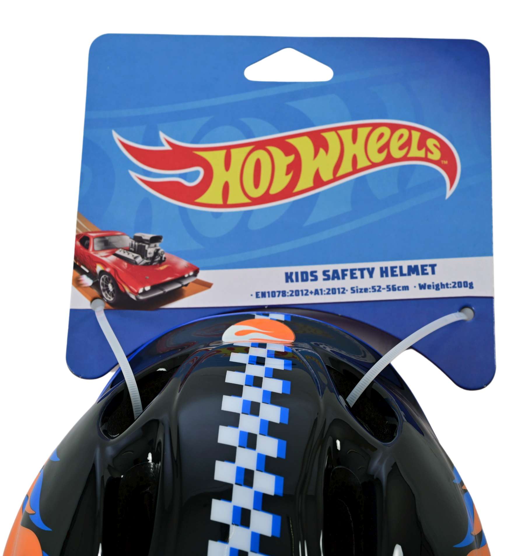 Hot Wheels Fietshelm – 52-56 cm