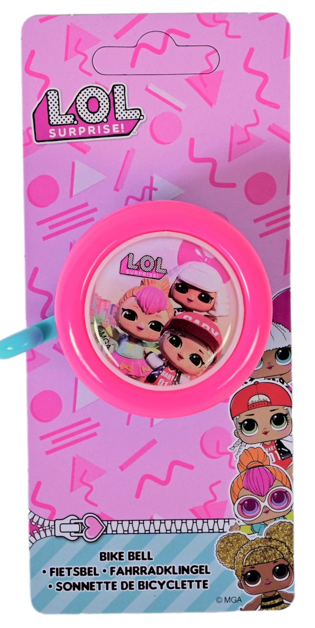 Dolls Fietsbel – Meisjes – Roze
