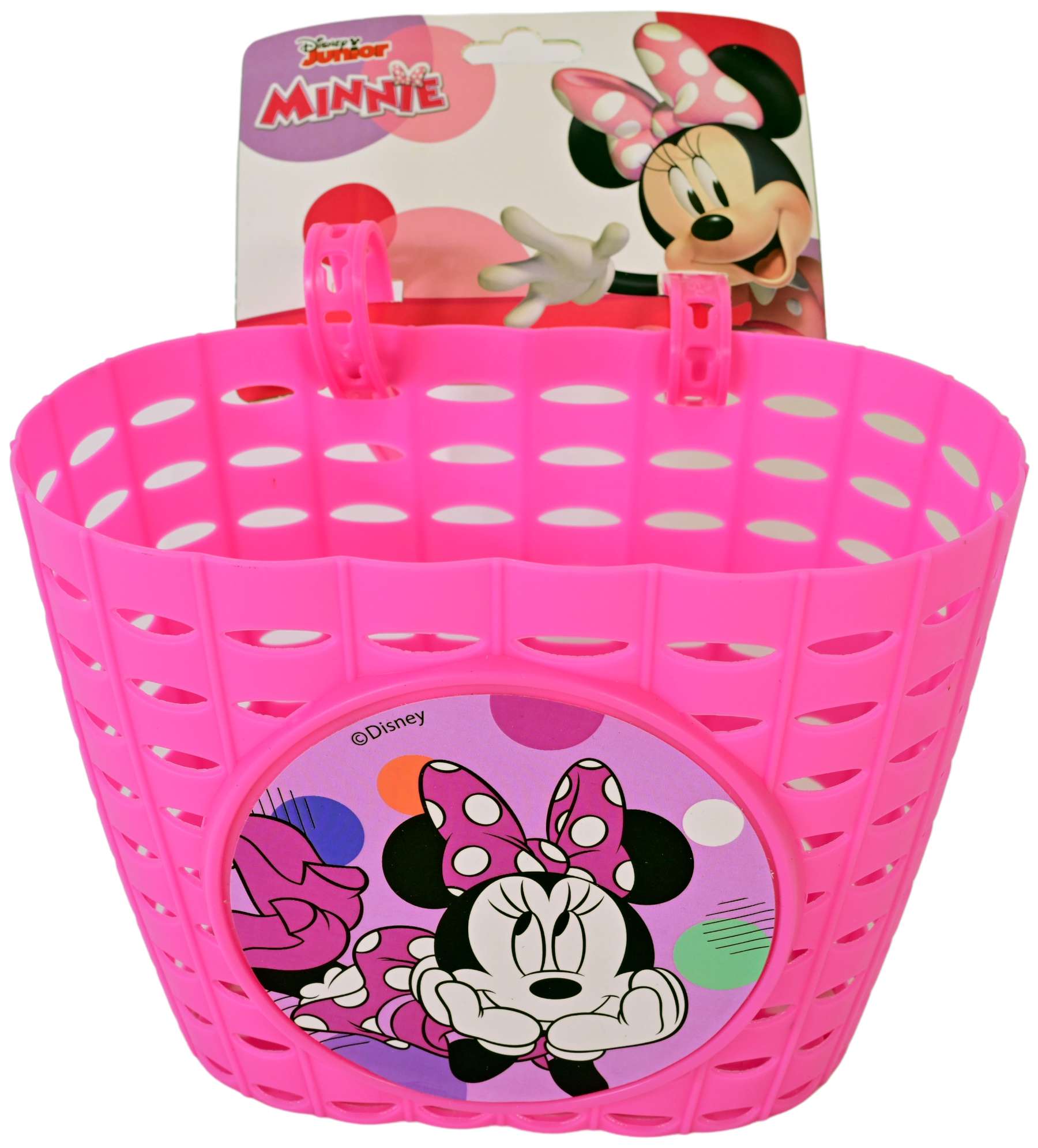 Disney Minnie Plastic Mandje – Meisjes – Roze