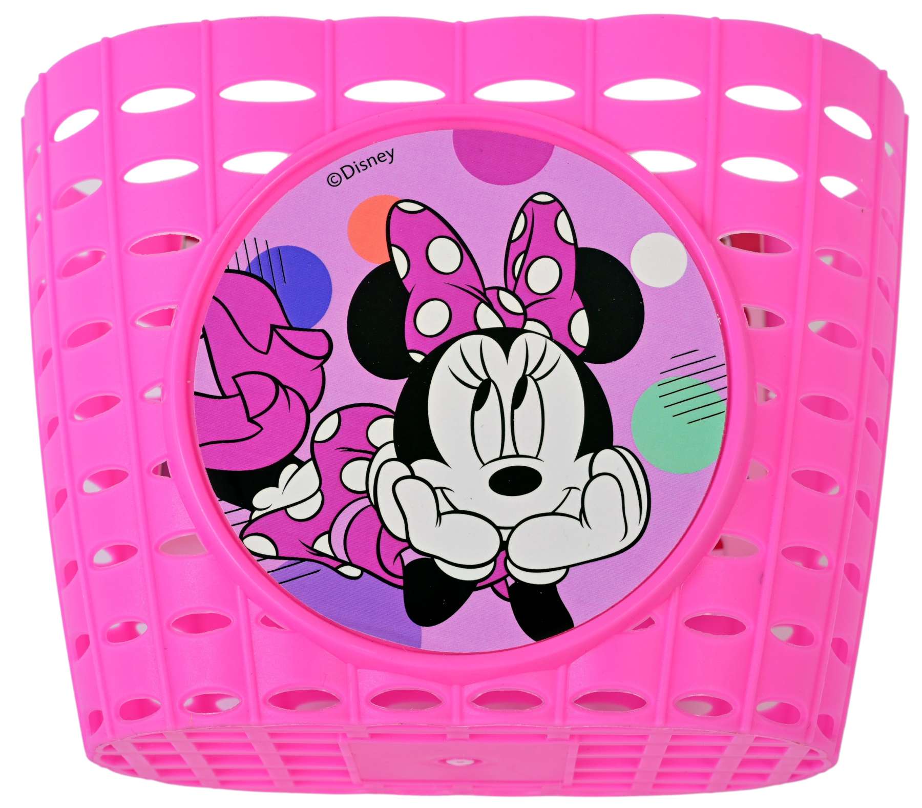 Disney Minnie Plastic Mandje – Meisjes – Roze