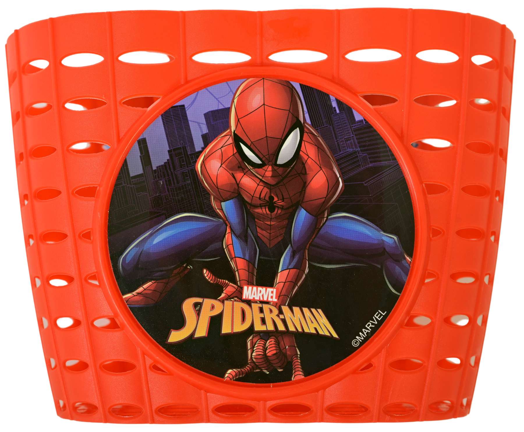 Spider-Man Plastic Mandje – Jongens – Rood