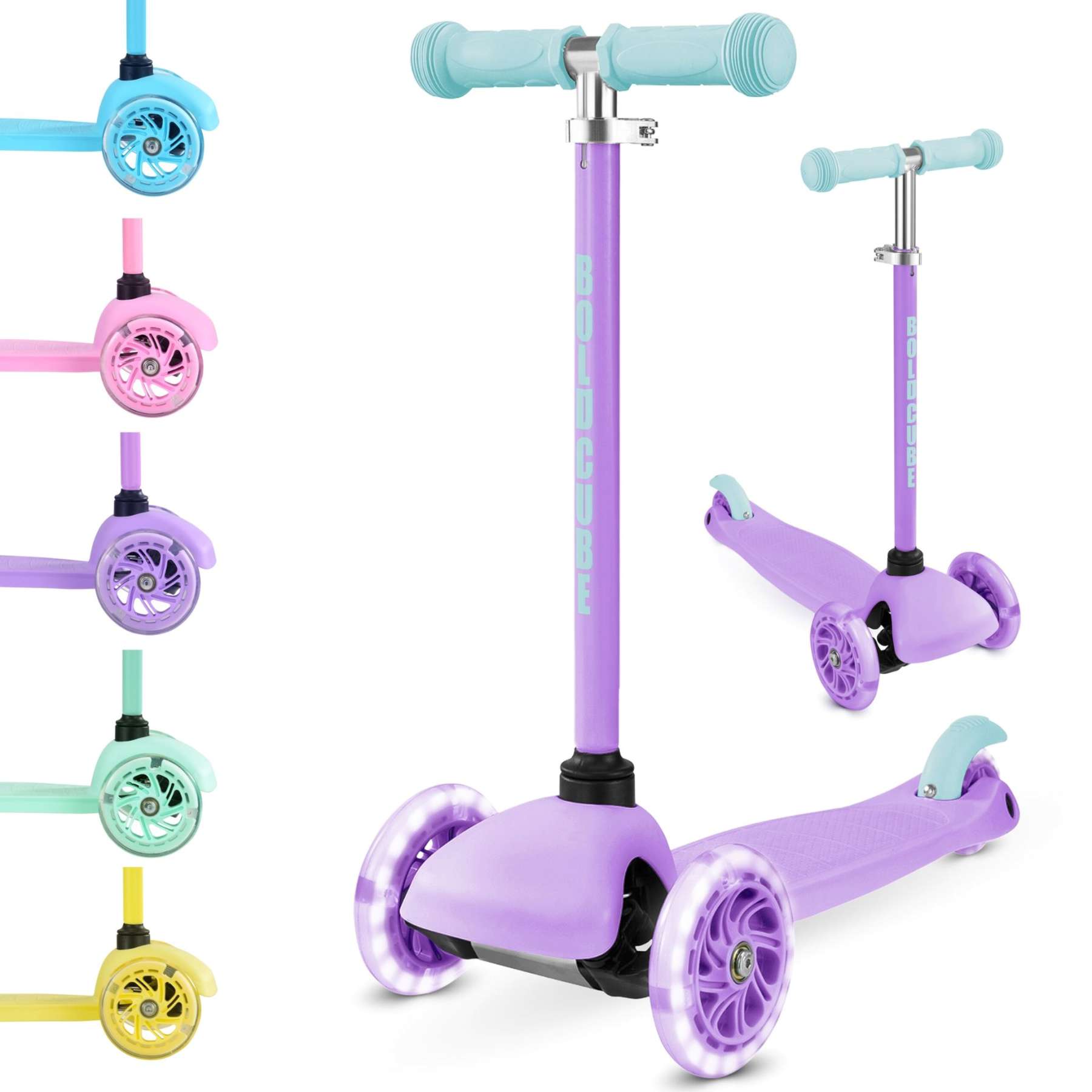 BOLDCUBE Teeny driewielstep – Lila