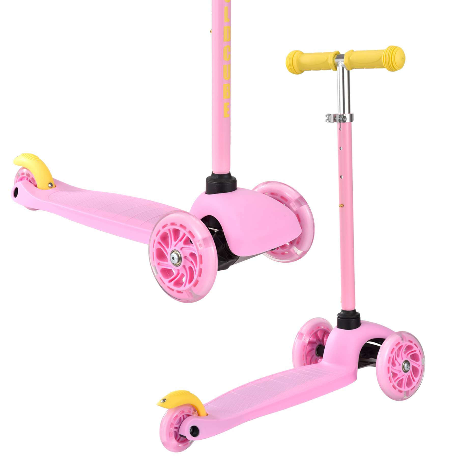 BOLDCUBE Teeny driewielstep – Roze