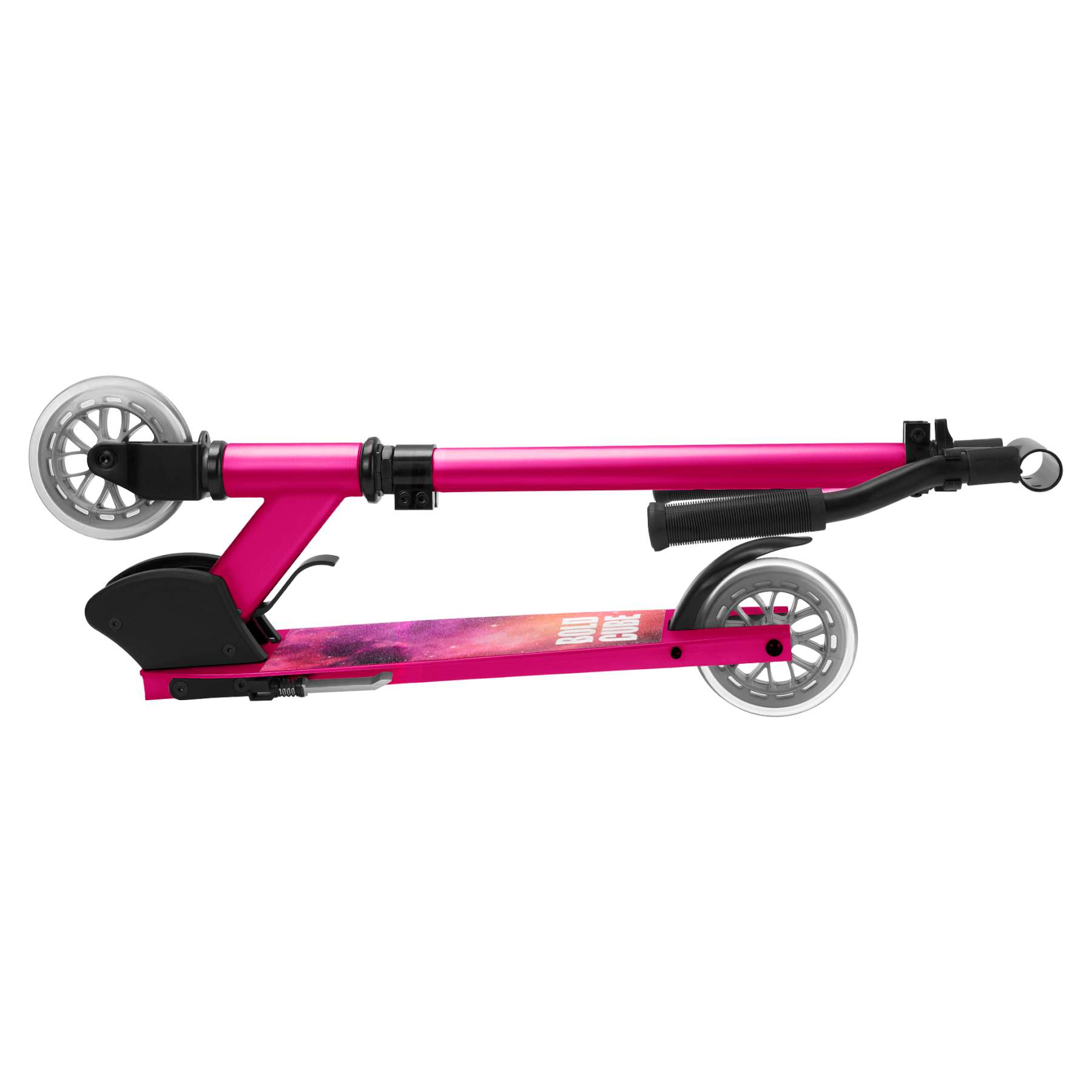 BOLDCUBE Deluxe 2-wielstep – Fuchsia Roze