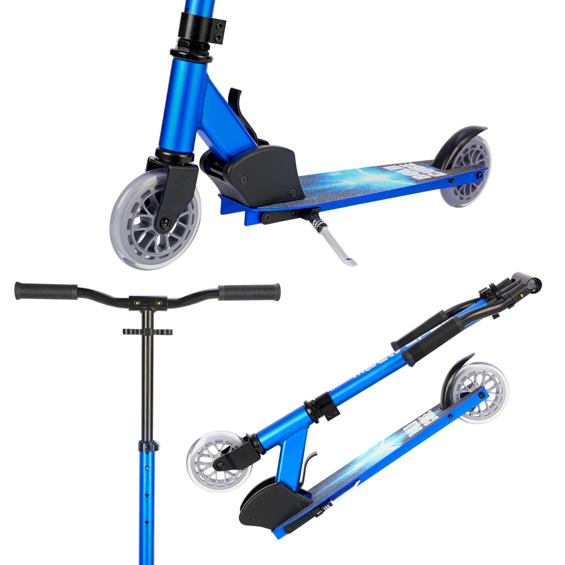 BOLDCUBE Deluxe 2-wielstep – Saffier Blauw