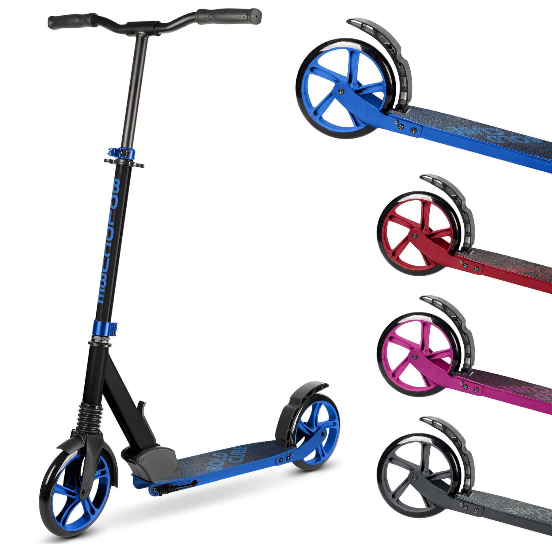 BOLDCUBE BIG 2-wielstep – Diep Blauw