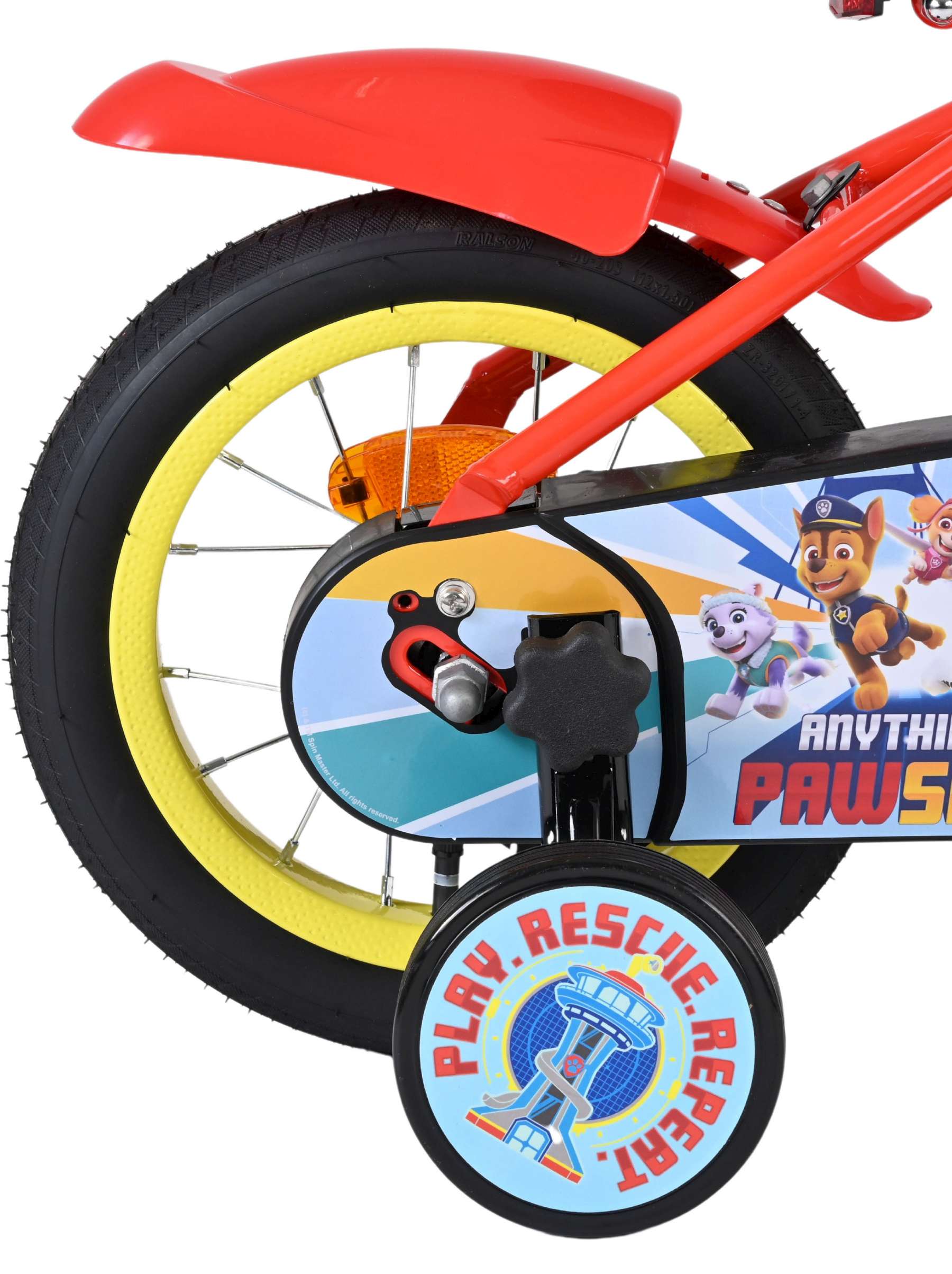 Paw Patrol Kinderfiets – Jongens – 12 inch – Rood/Blauw
