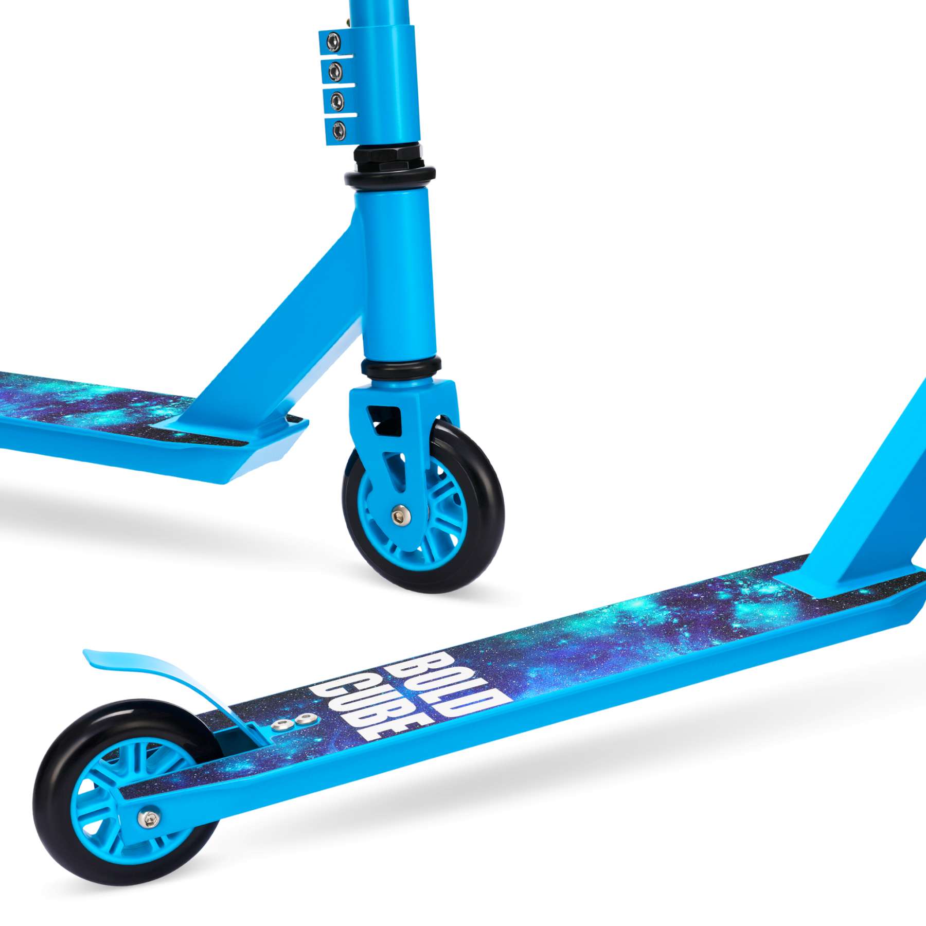 BOLDCUBE Stuntstep – Cyaan