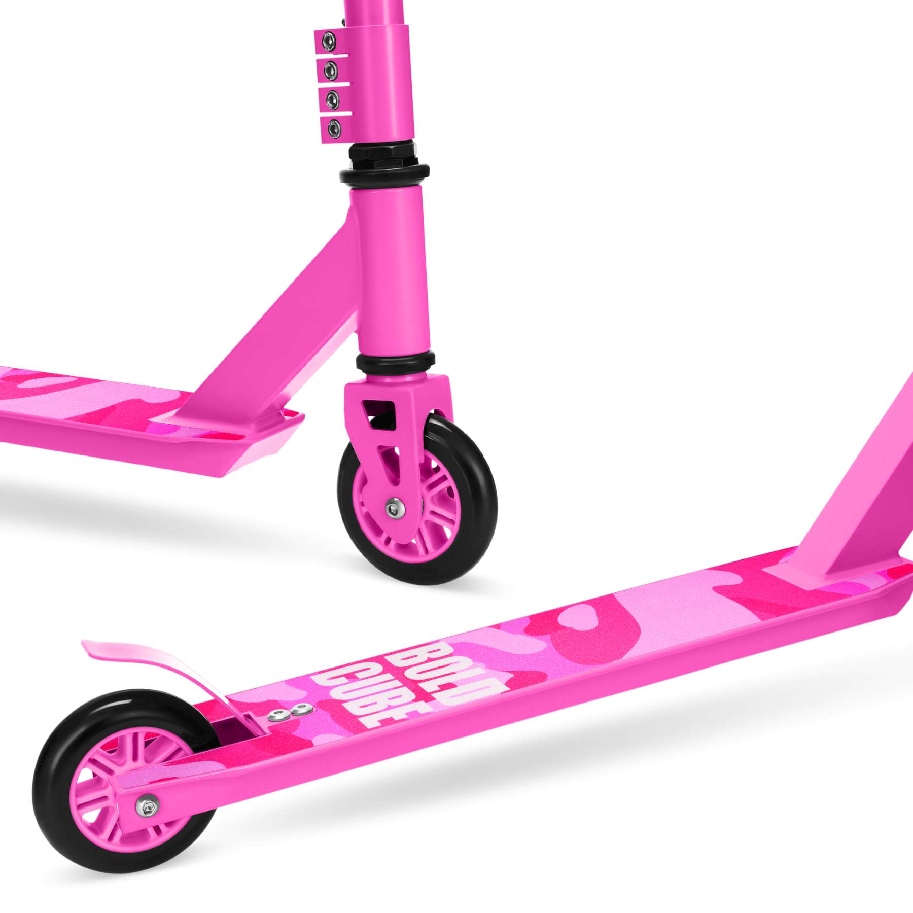 BOLDCUBE Stuntstep – Roze
