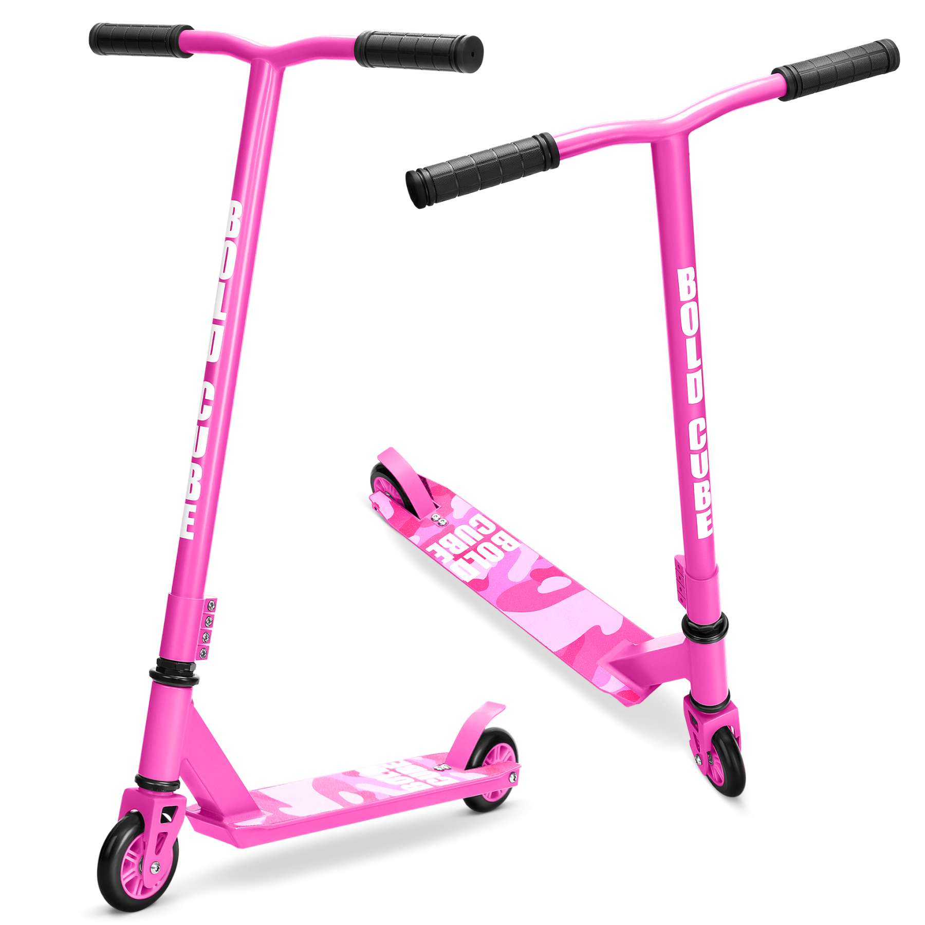 BOLDCUBE Stuntstep – Roze