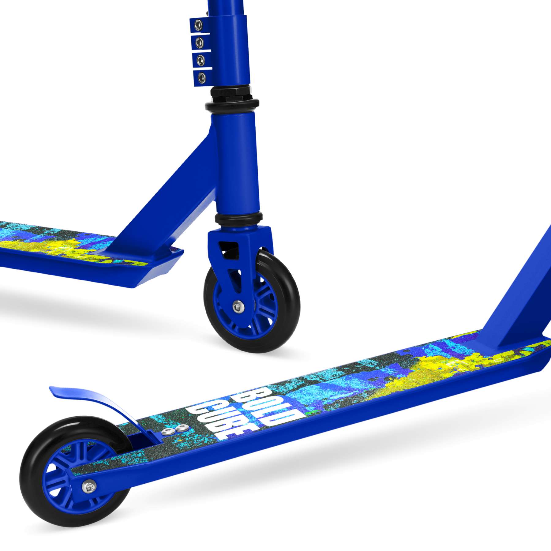 BOLDCUBE Stuntstep – Marine Blauw