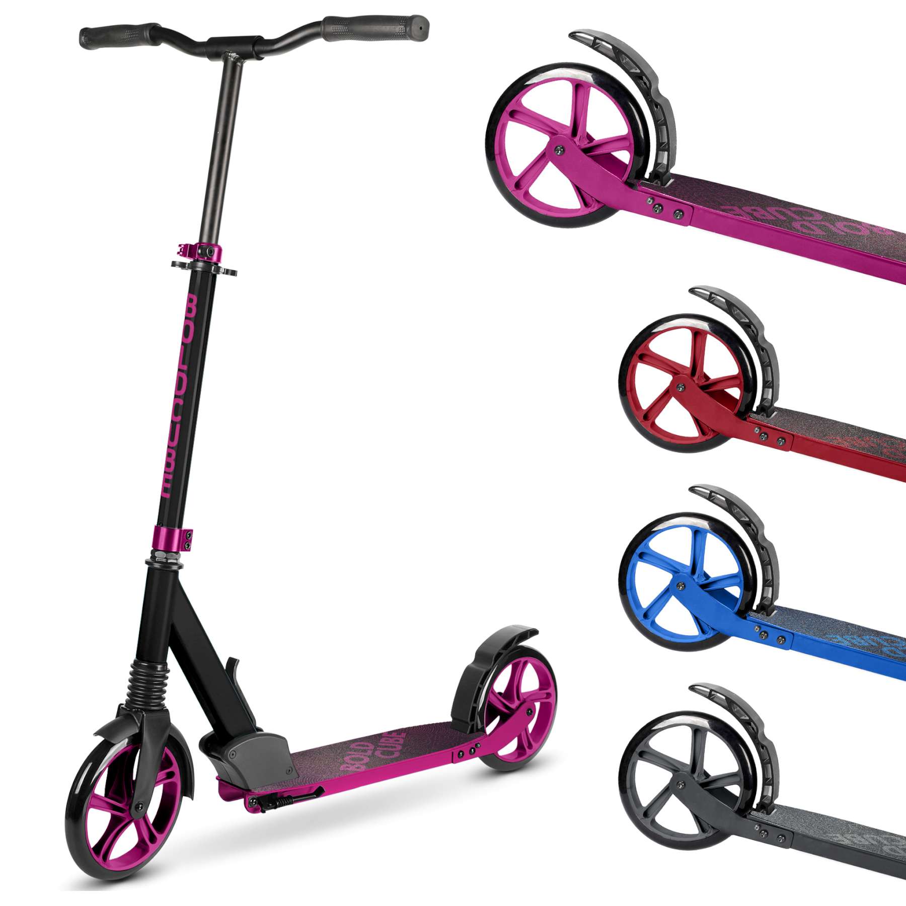 BOLDCUBE BIG 2-wielstep – Magenta