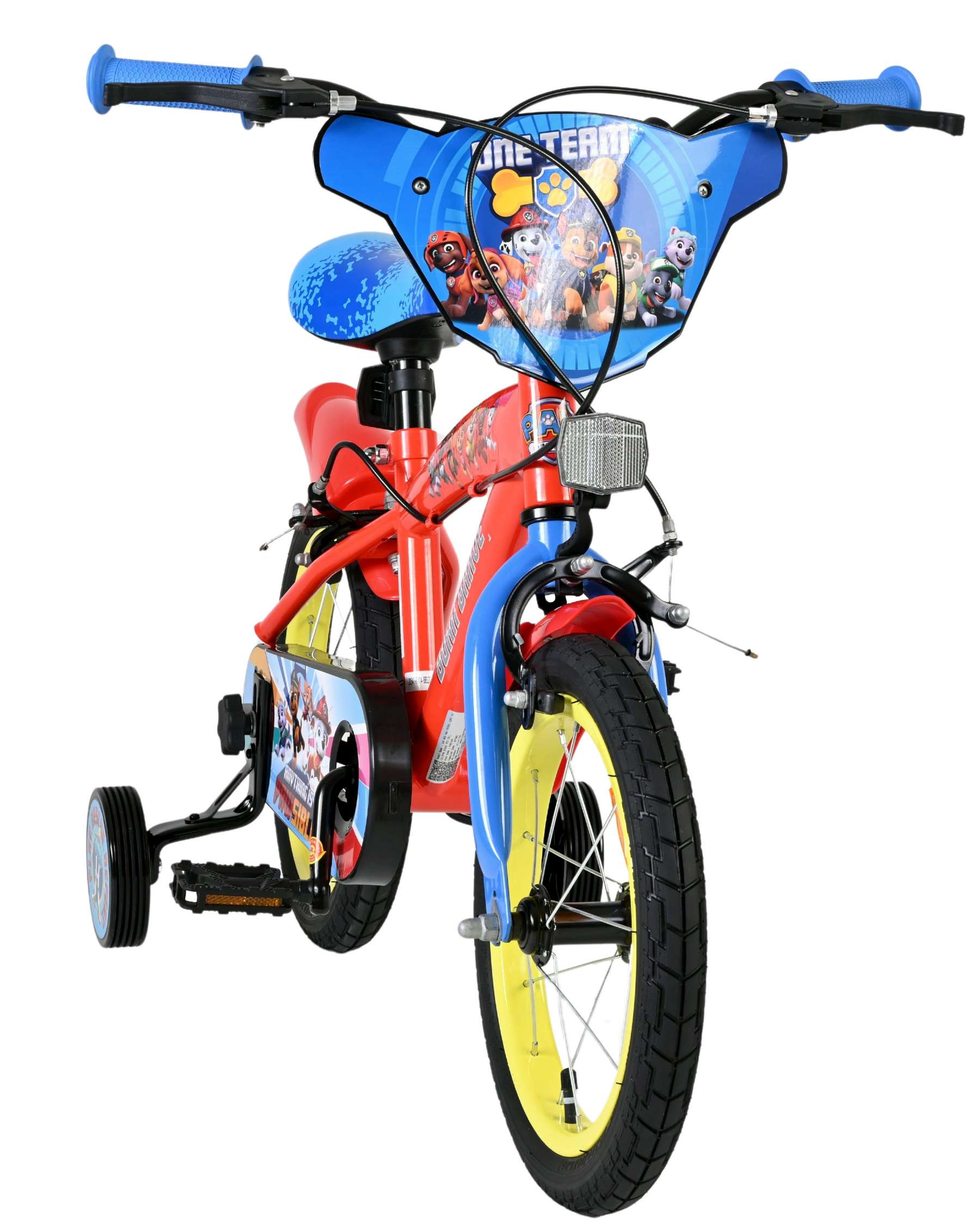 Paw Patrol Kinderfiets – Jongens – 14 inch – Twee handremmen