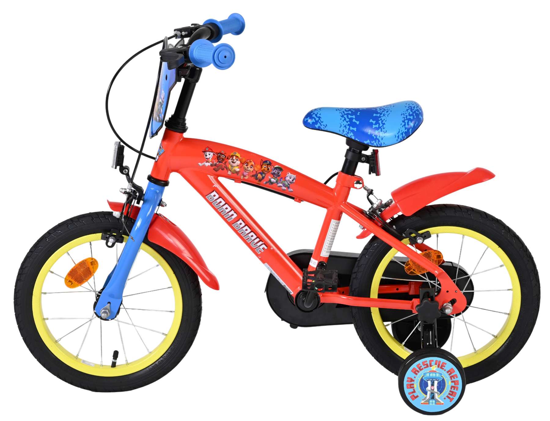 Paw Patrol Kinderfiets – Jongens – 14 inch – Twee handremmen
