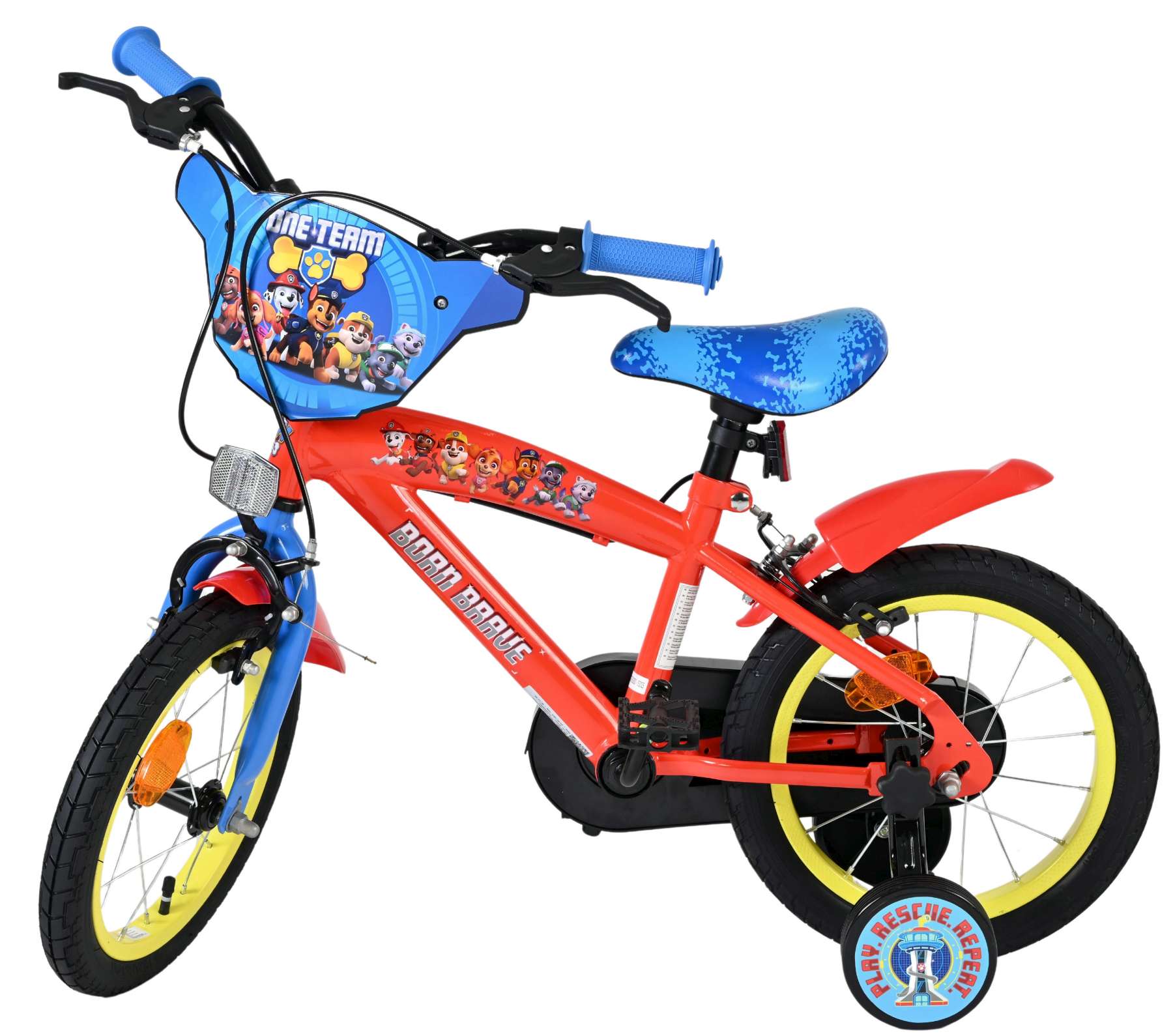 Paw Patrol Kinderfiets – Jongens – 14 inch – Twee handremmen