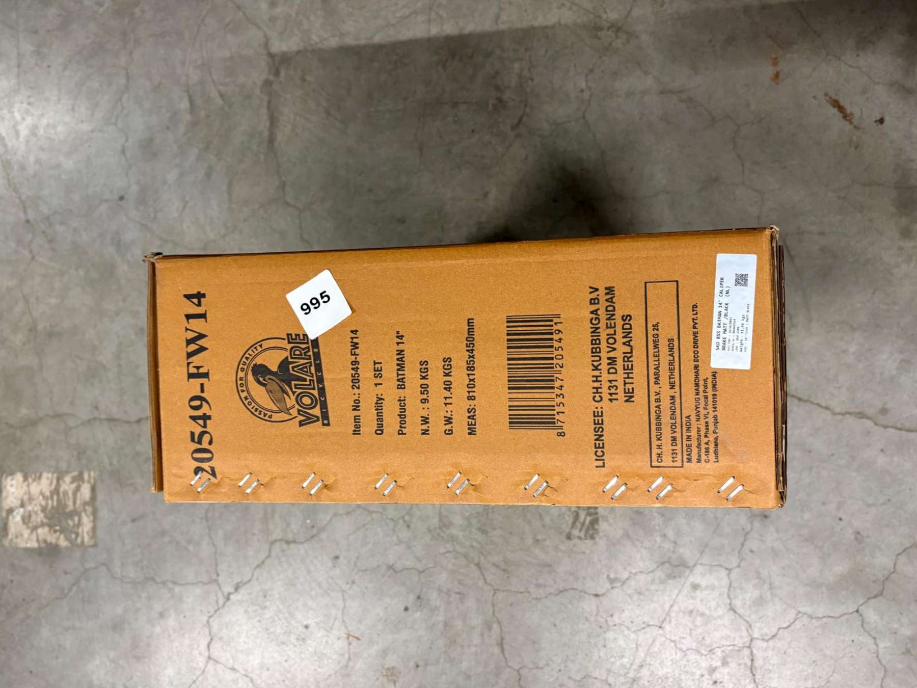 Batman Kinderfiets – Jongens – 14 inch – Zwart – Twee handremmen