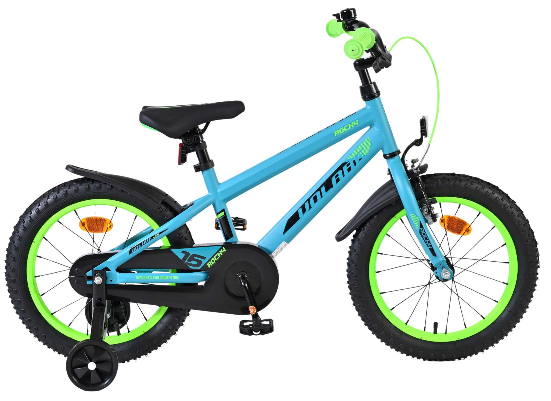 Volare Rocky Kinderfahrrad - Jungen - 16 Zoll - Grn