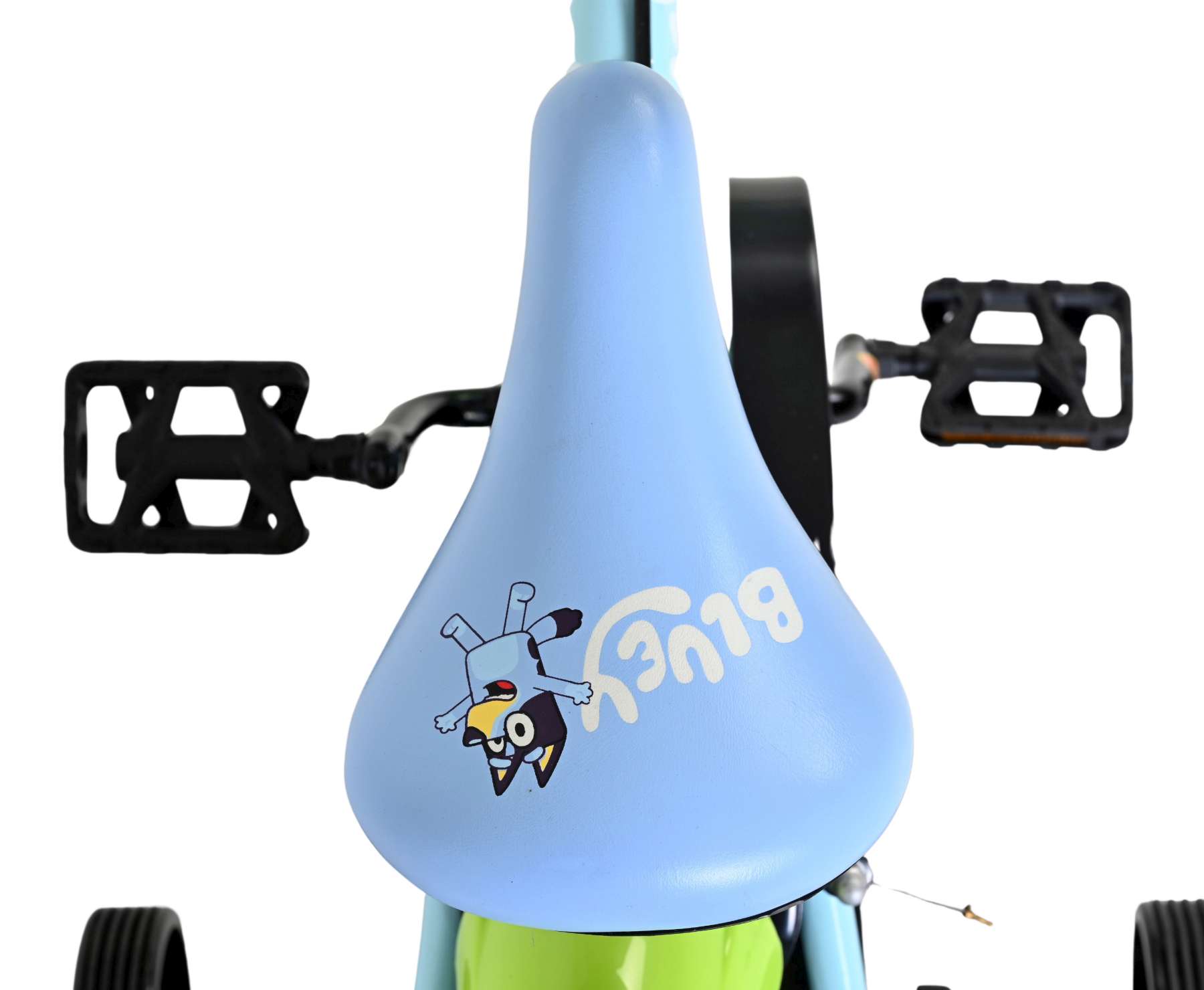 Bluey Kinderfiets 12 inch – Lichtblauw – Twee handremmen