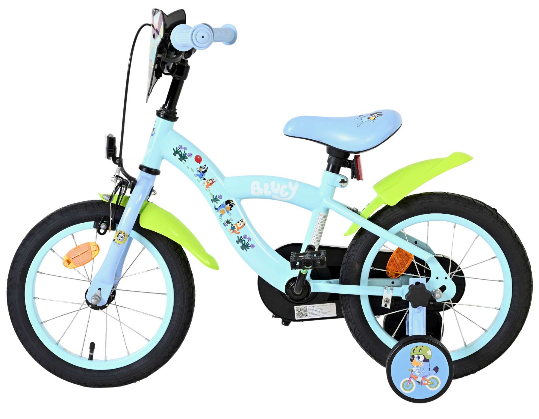 Bluey Kinderfiets – 14 inch – Lichtblauw