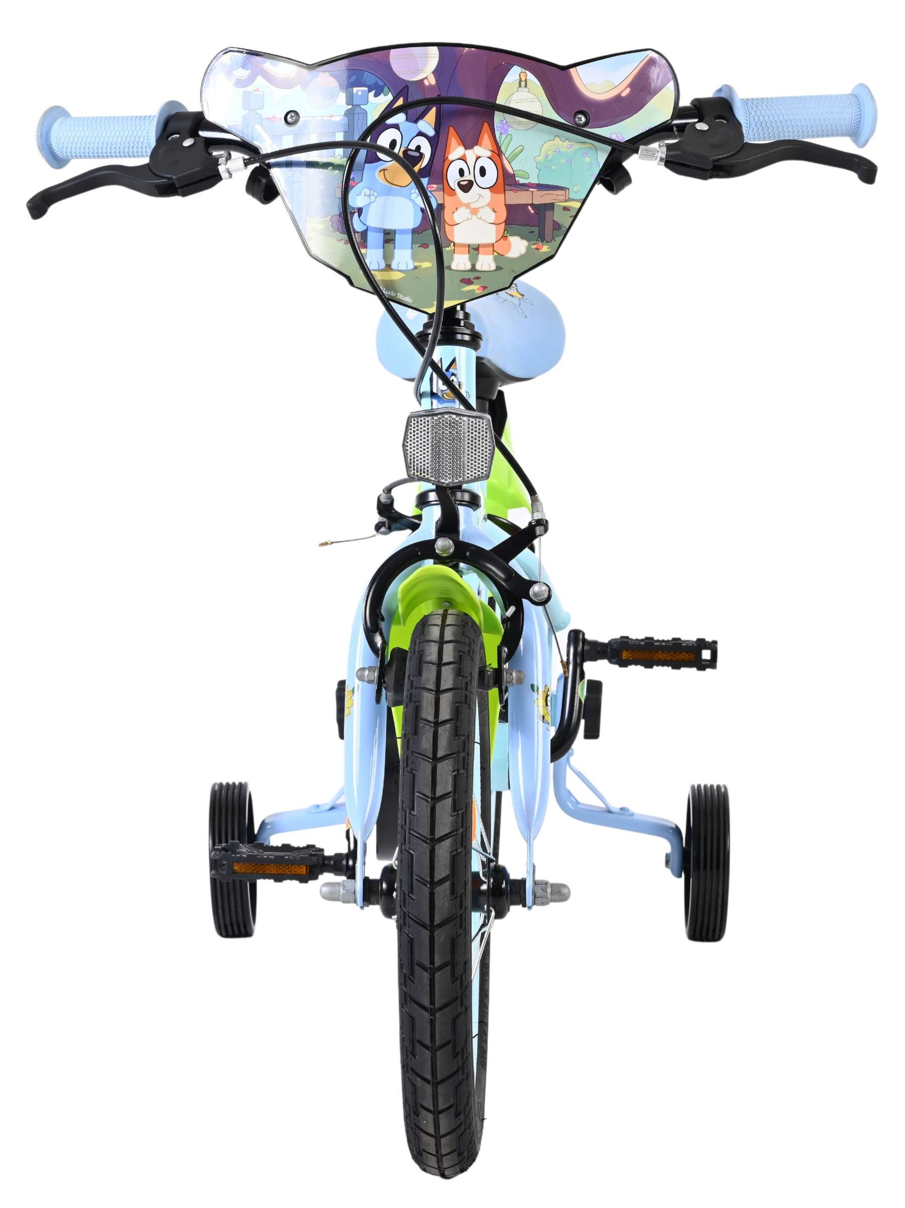 Bluey Kinderfiets – 14 inch – Lichtblauw – Twee handremmen